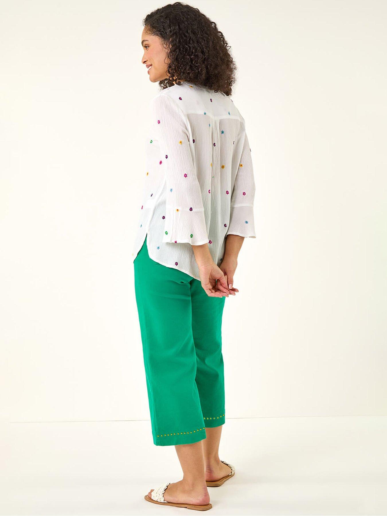 roman-floral-embroidered-buttoned-topstillFront