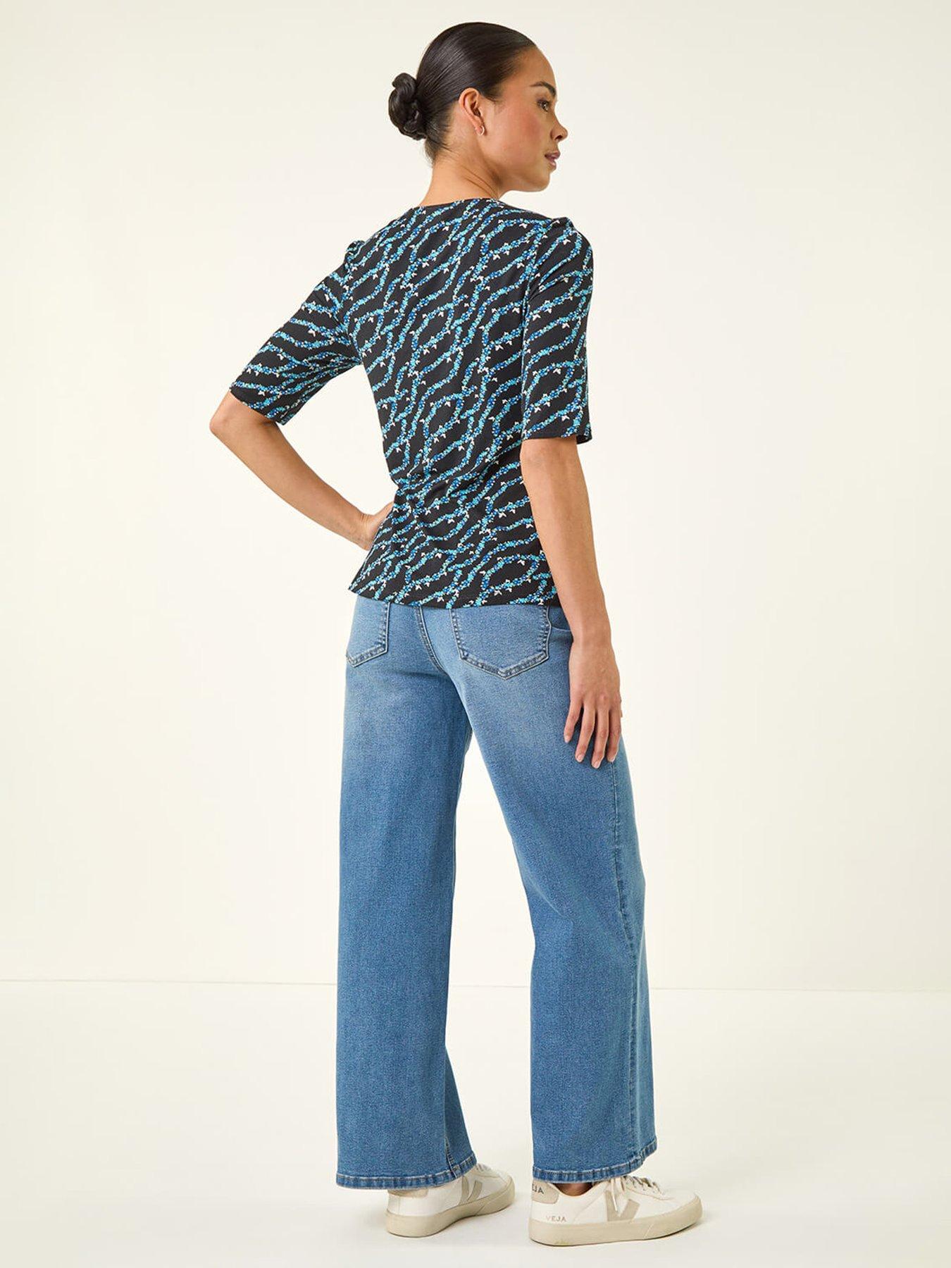 roman-petite-abstract-print-drawstring-topstillFront