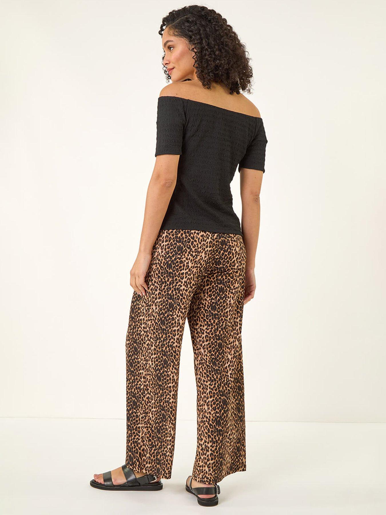 Image 2 of 4 of Roman Textured Bardot Stretch Top