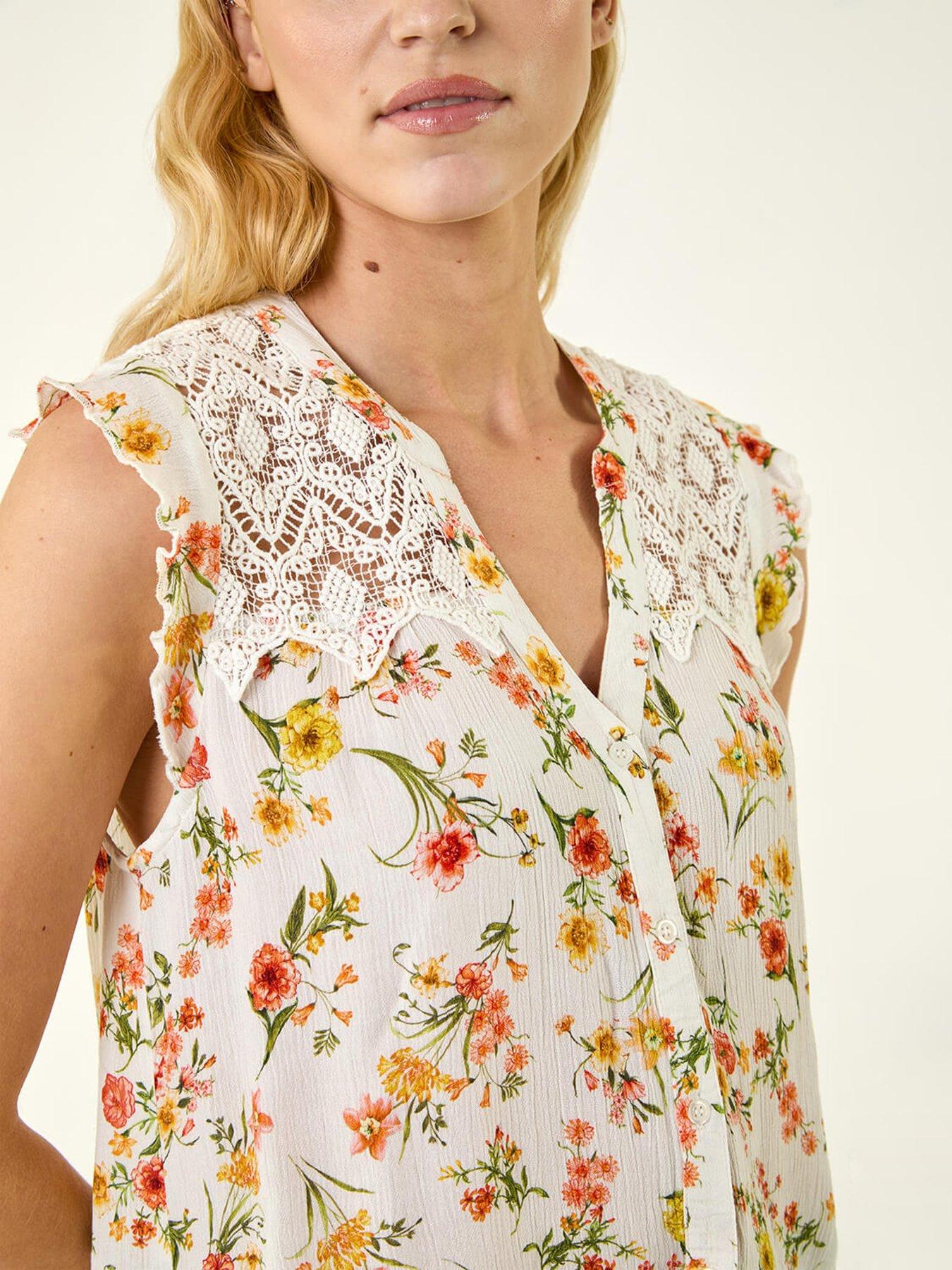 roman-floral-lace-sleeveless-blousedetail