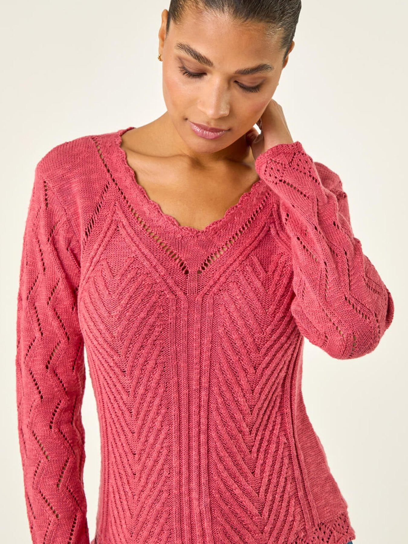 roman-scallop-v-neck-knit-jumperoutfit