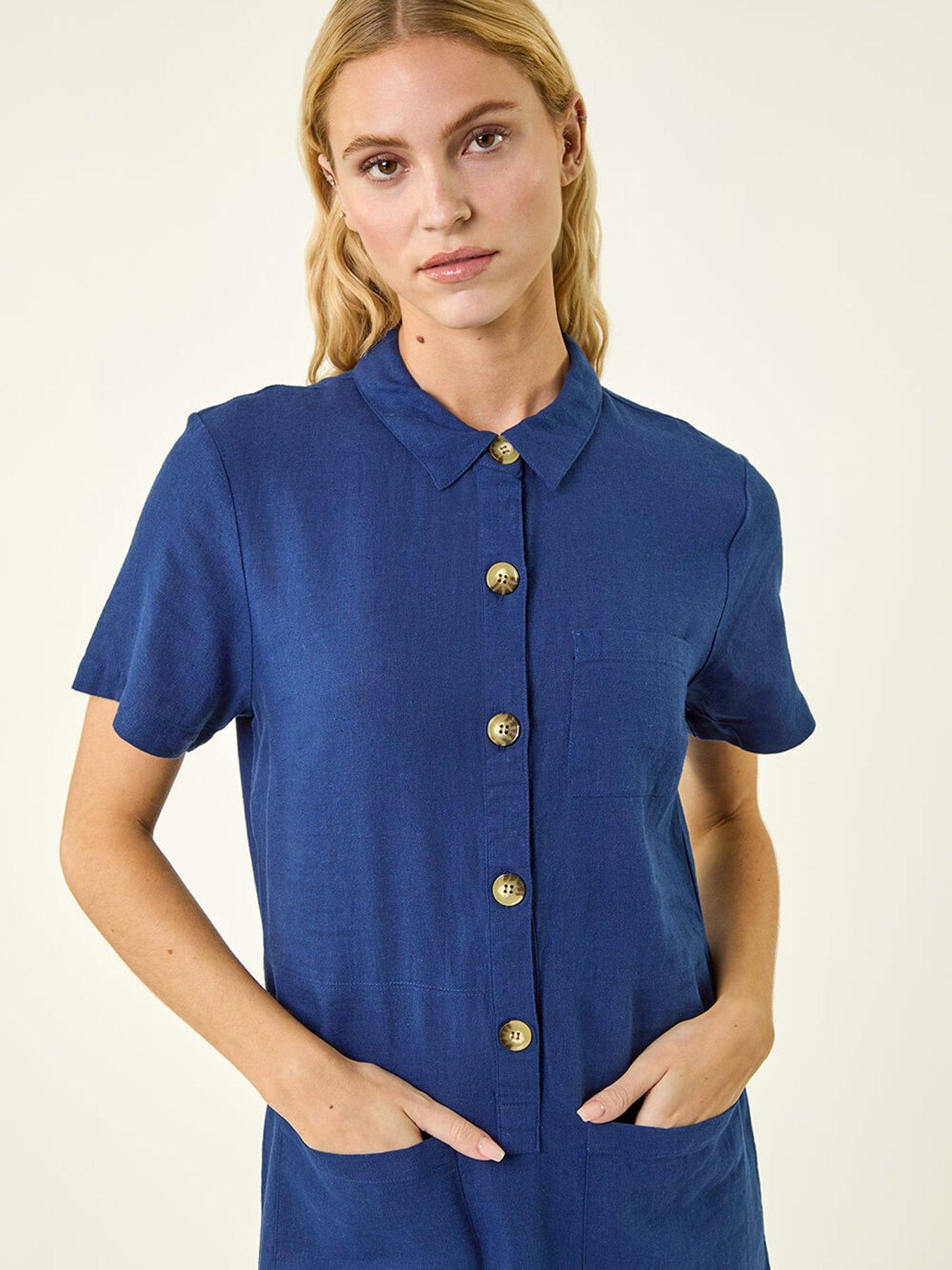 roman-buttoned-mini-shirt-dressoutfit