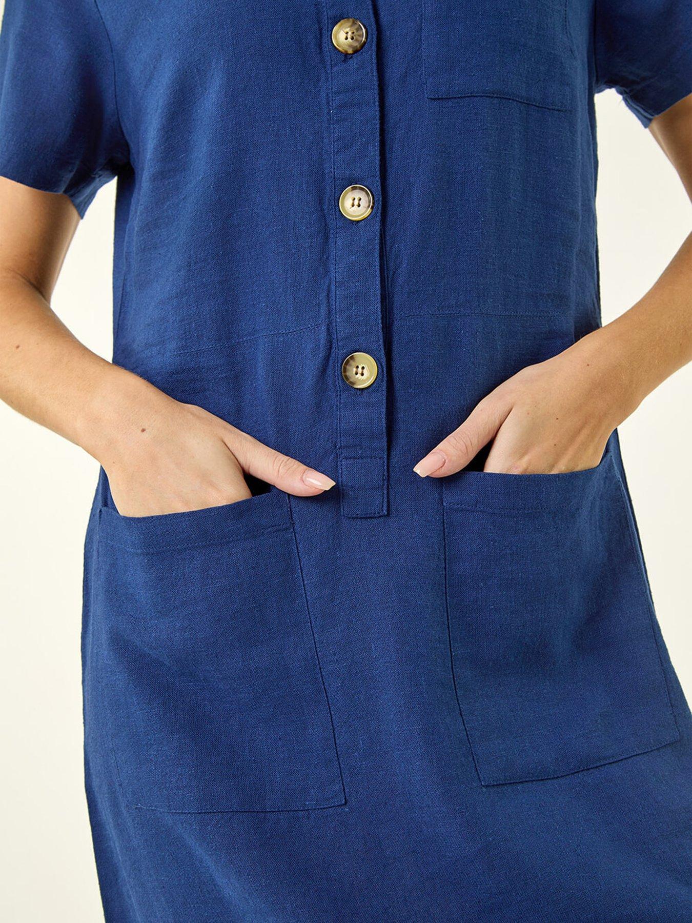 roman-buttoned-mini-shirt-dressdetail