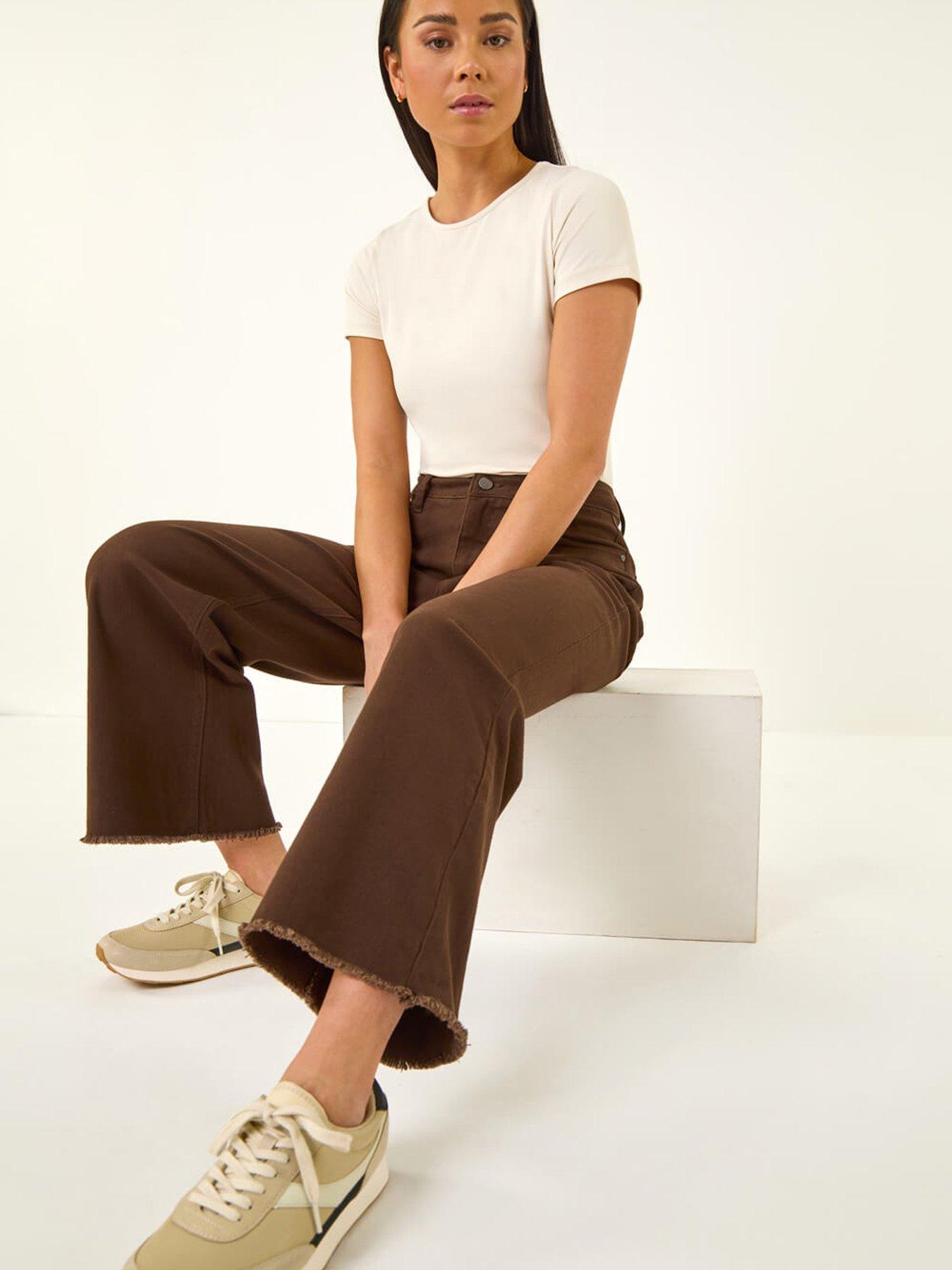 roman-petite-cotton-frayed-hem-trouseroutfit