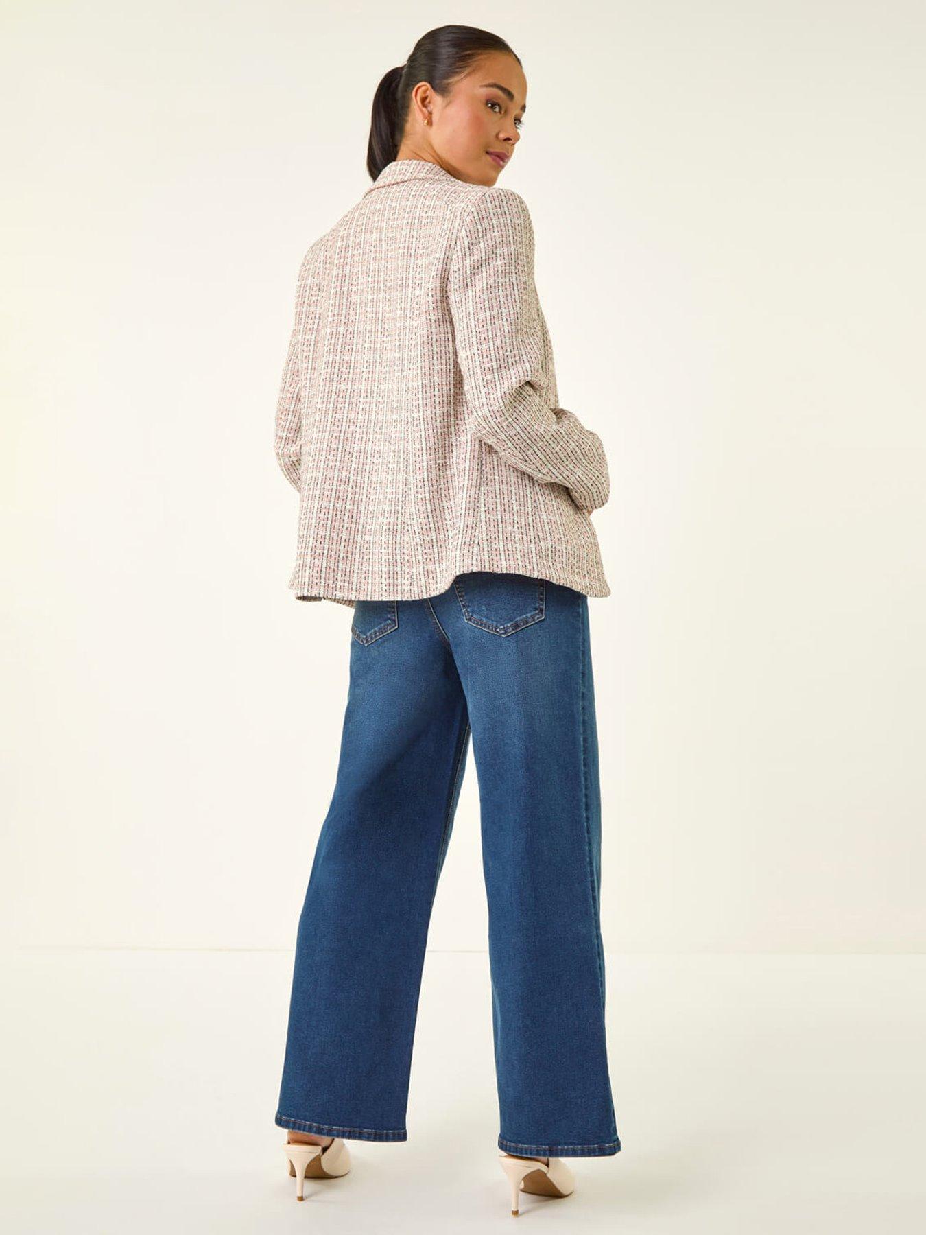 roman-petite-boucle-revere-collar-blazerstillFront