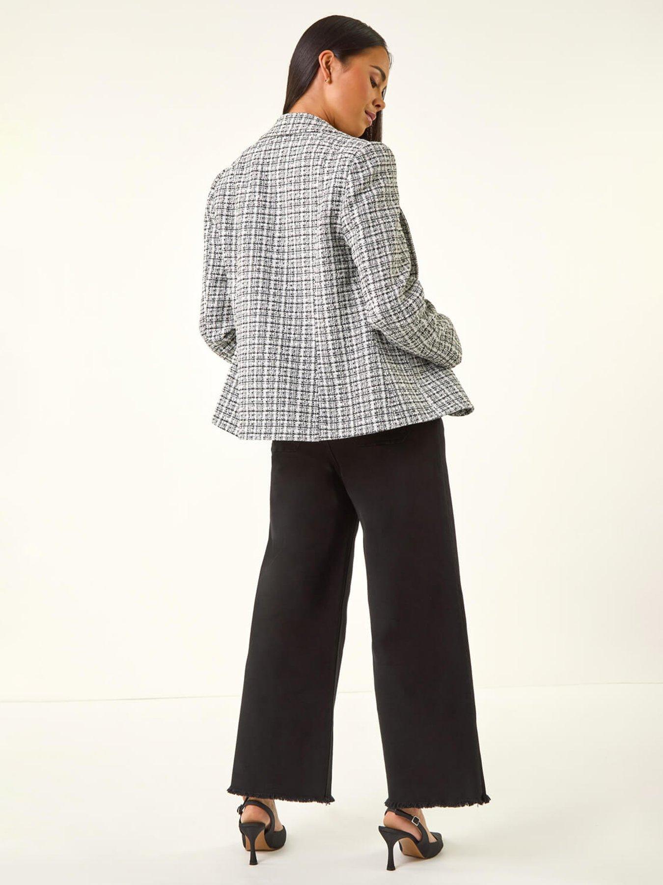 roman-petite-boucle-revere-collar-blazerstillFront