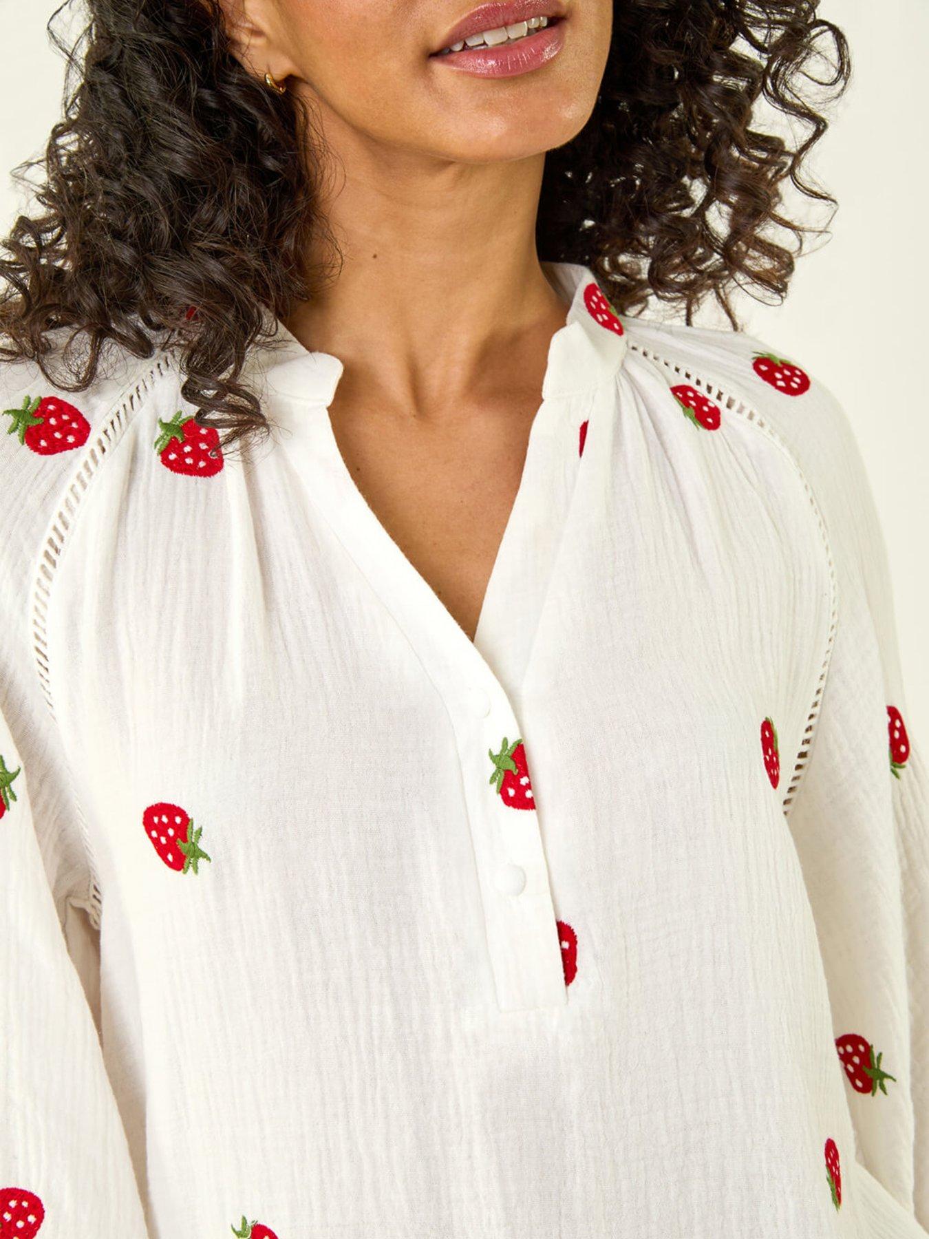roman-dusk-strawberry-v-neck-tunic-topdetail