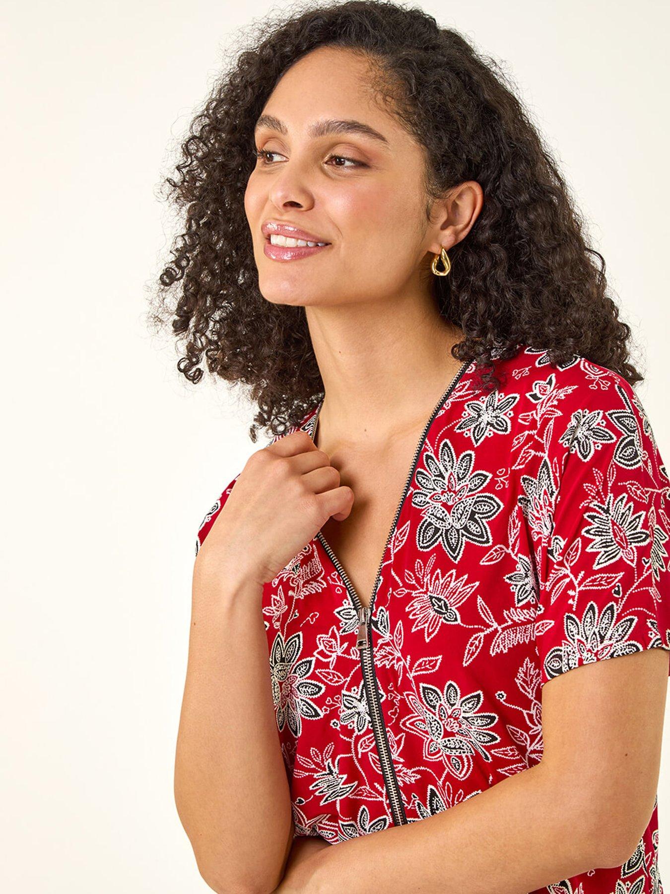 roman-floral-print-zip-detail-topoutfit