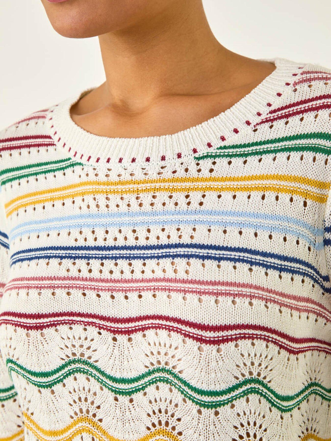 roman-stripe-wave-knit-jumperdetail