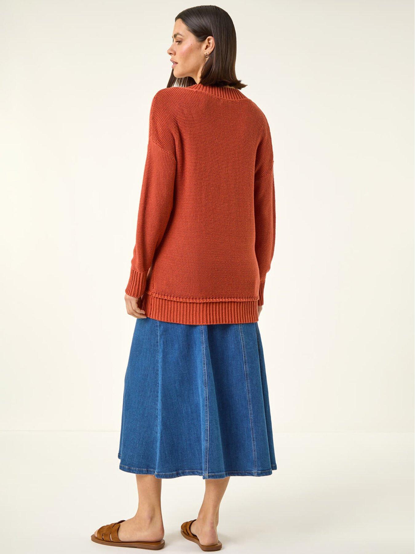 roman-ribbed-v-neck-boyfriend-jumperstillFront