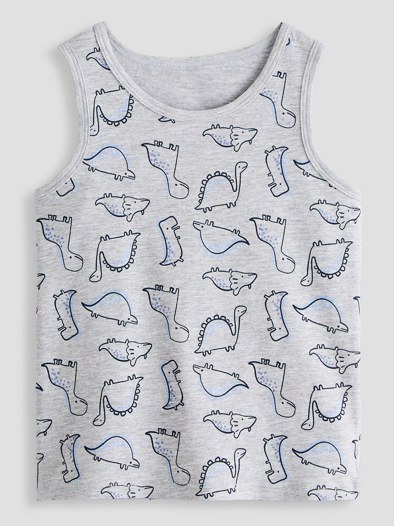 Image 2 of 5 of The Very Collection Boys' 3 Pack Dino Vest (18 months - 7 years) - Multi