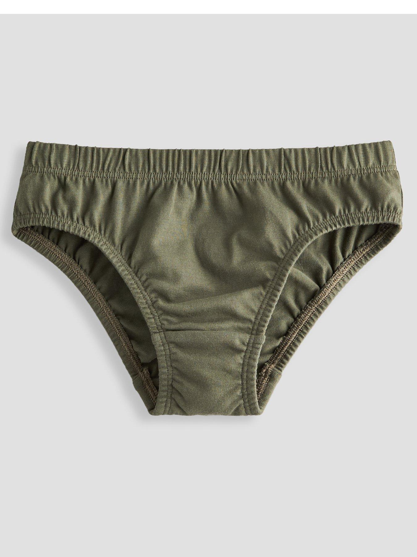 Image 3 of 5 of The Very Collection Boys' 7 Pack Dino Briefs (18 months - 7 years) - Green