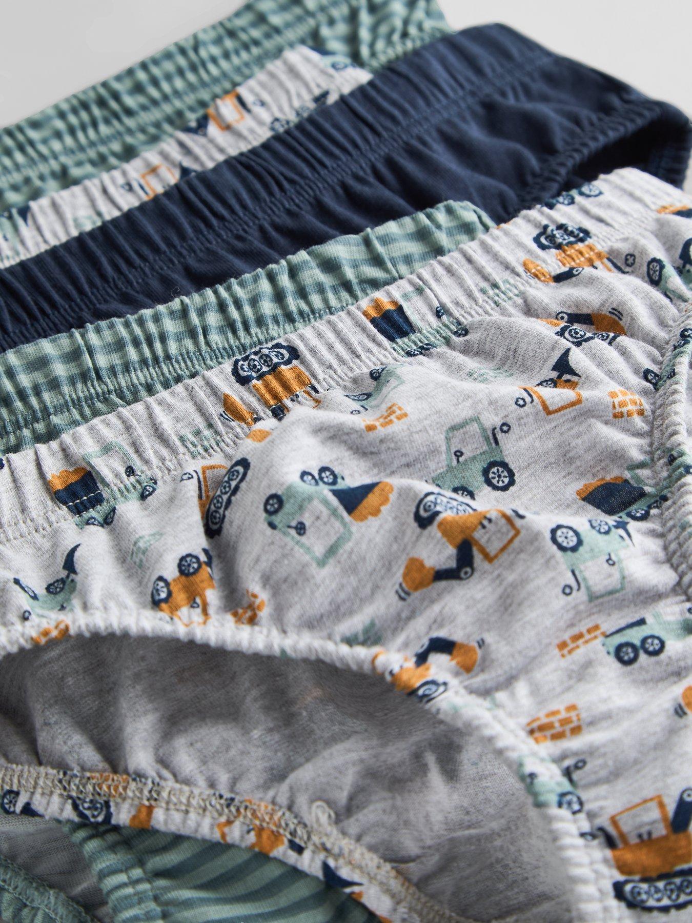 Image 5 of 5 of The Very Collection Boys' 5 Pack Transport Briefs (18 months - 7 years) - Multi