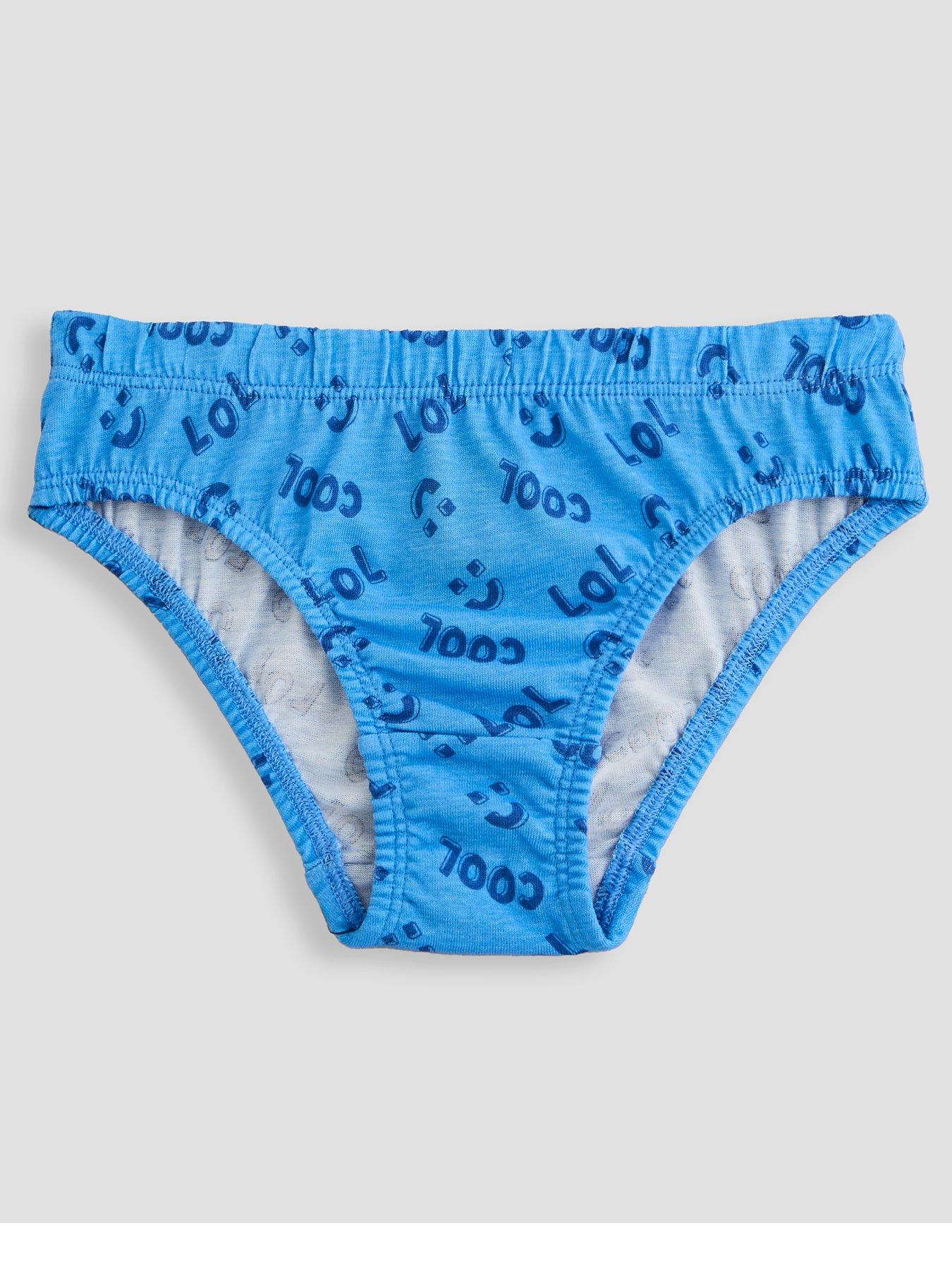 Image 3 of 5 of The Very Collection Toddler Boys' 7 Pack Stars Briefs (18 months - 7 years) - Blue