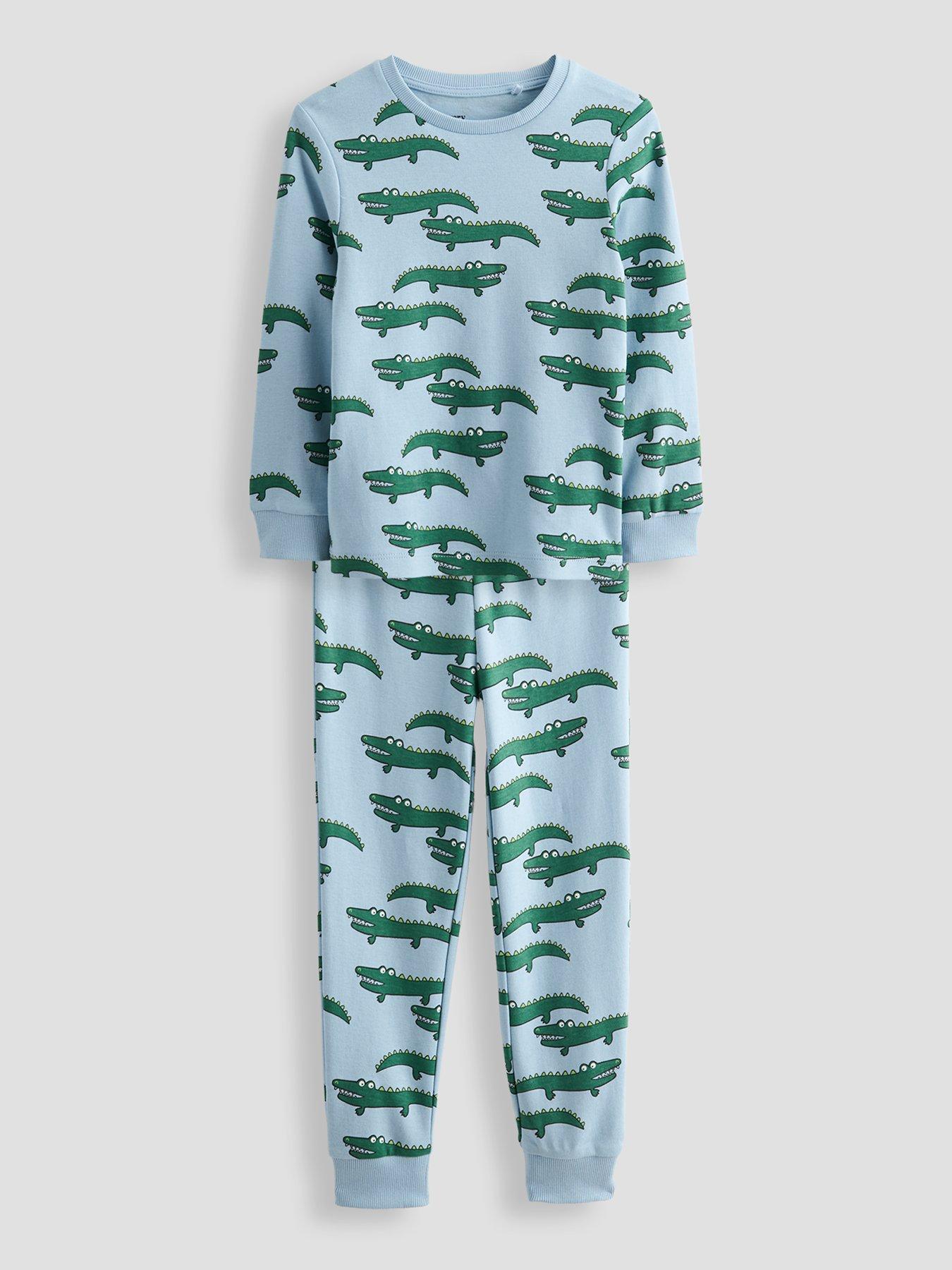 Image 3 of 5 of The Very Collection 3 Pack Safari Print Long Sleeve Pyjamas (9 months - 7 years) - Multi
