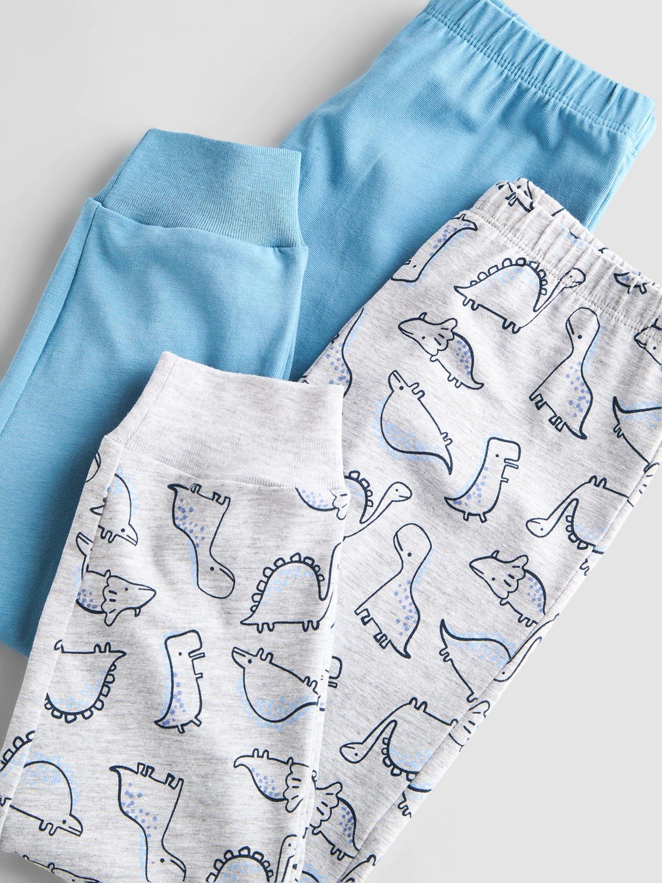 Image 5 of 5 of The Very Collection Boys' 2 Pack Roar Dino Long Sleeve Pyjama (9 months - 7 years) - Multi