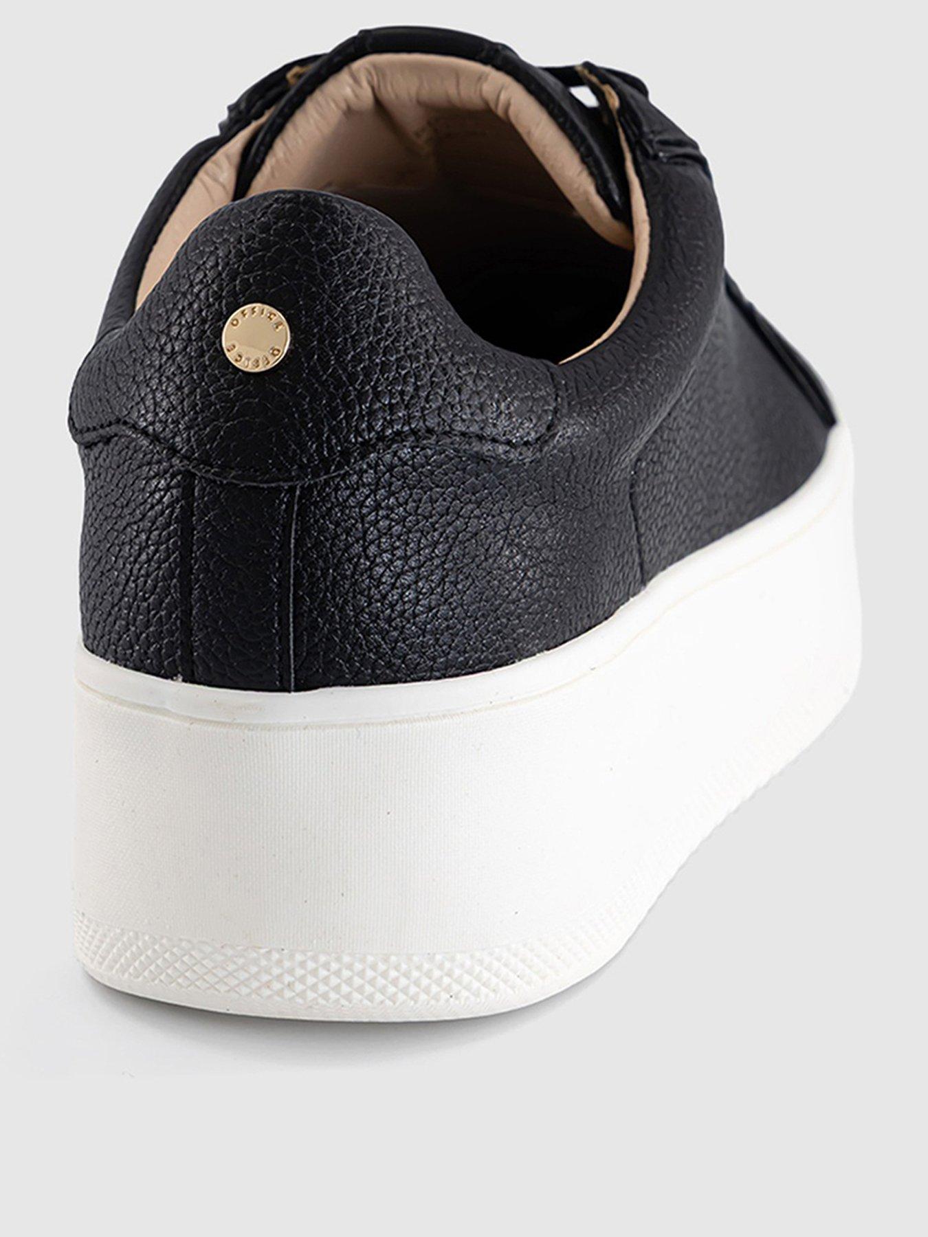 office-twister-lace-up-platform-trainer-blackback