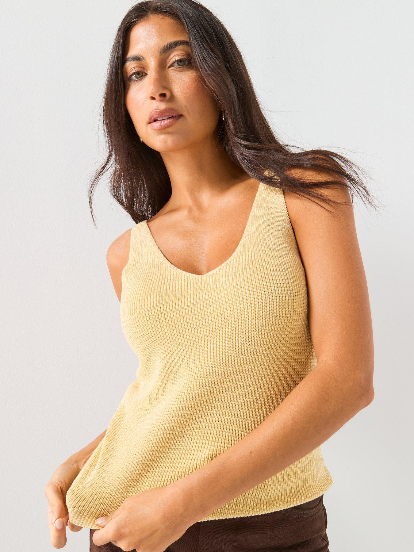 Image 6 of 6 of Vero Moda Vmnewlexsun Shine Sl Top Rep Lx