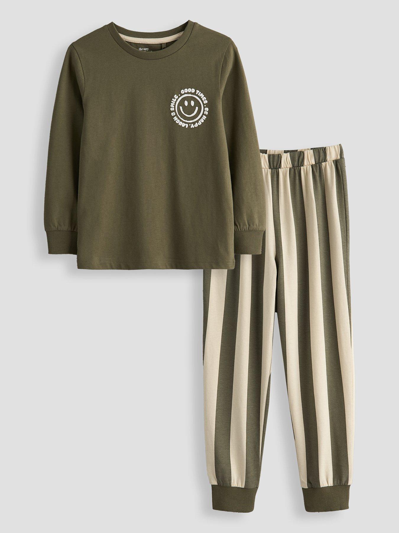 The Very Collection Good Times Single Pyjama Set - Brown