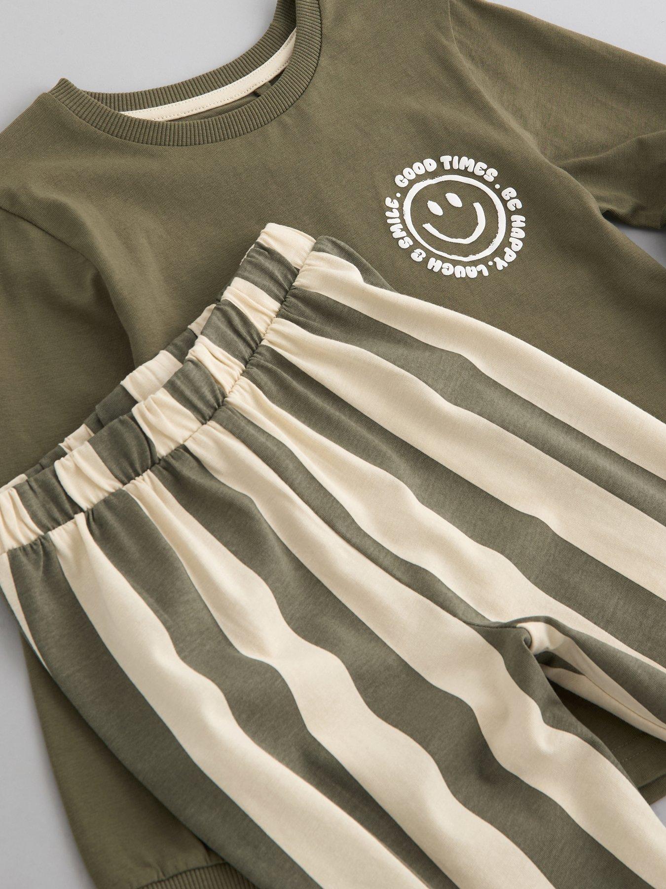 Image 3 of 4 of The Very Collection Good Times Single Pyjama Set (9 months - 7 years) - Brown
