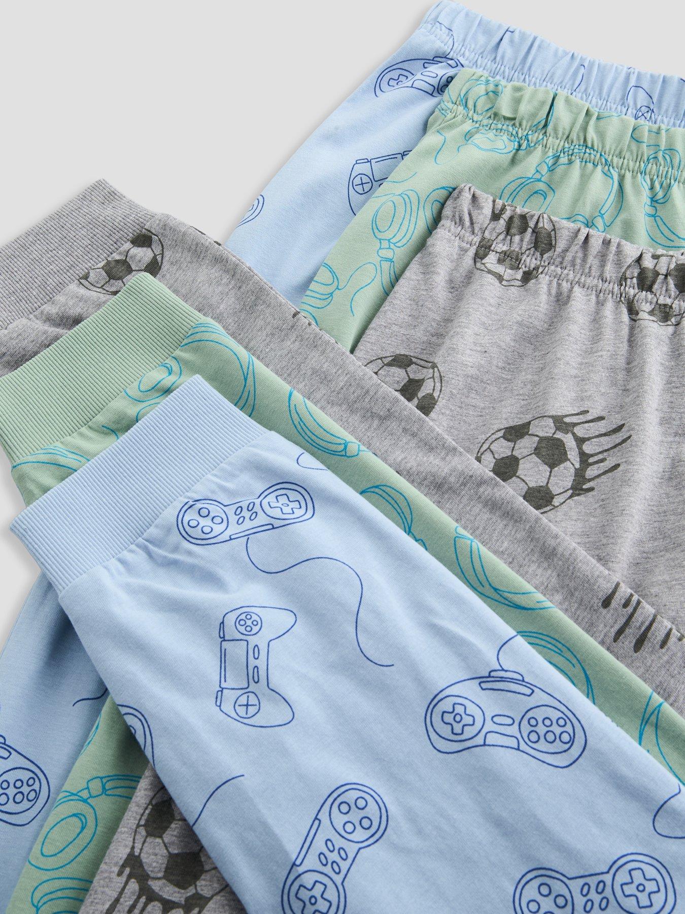 Image 5 of 6 of The Very Collection 3 Pack Multi Gamer Football Basic Pjs (3-16 years)