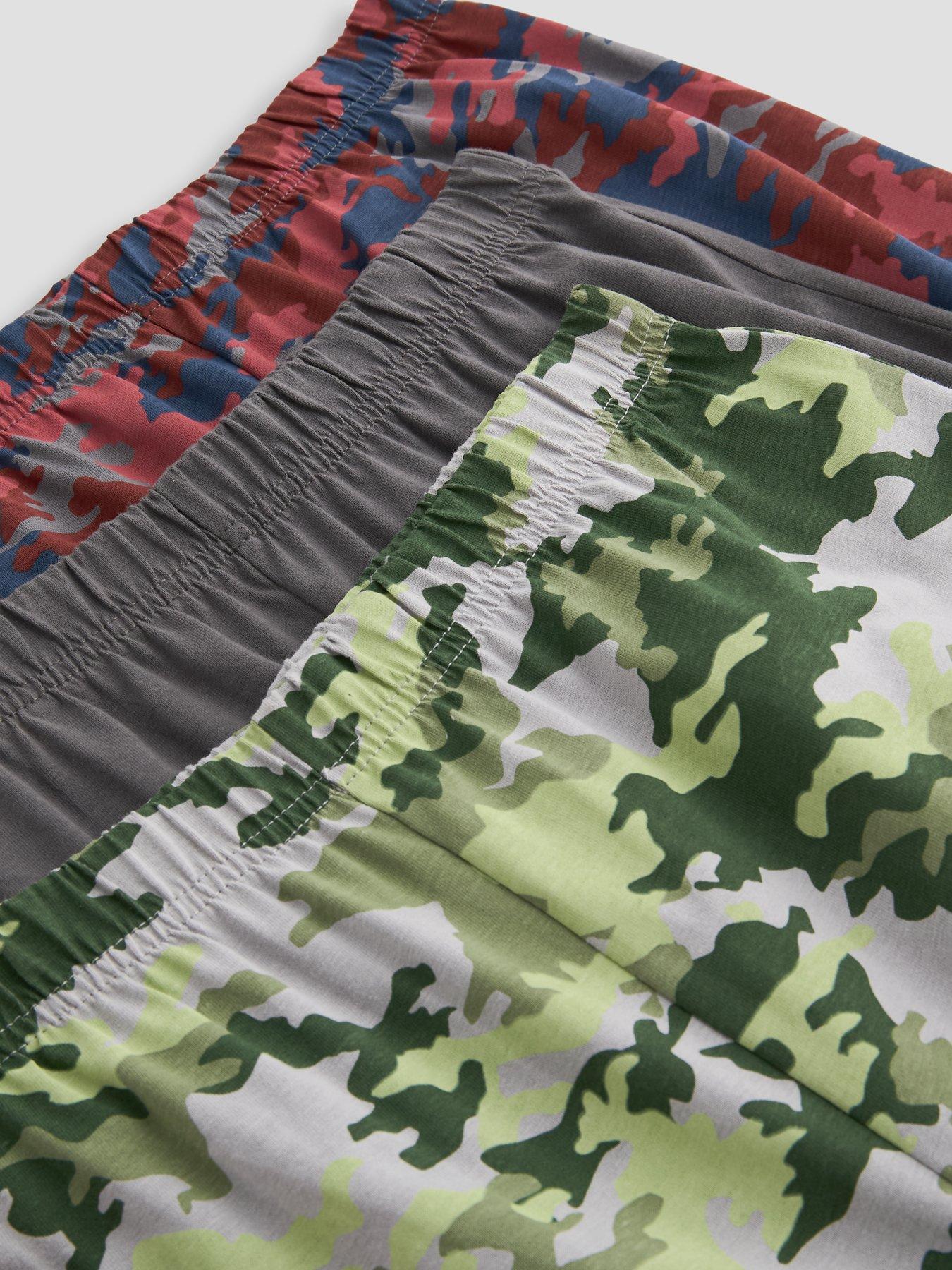 Image 5 of 5 of The Very Collection 3 Pack American Camo Print Basic Pyjamas (3-16 Years)