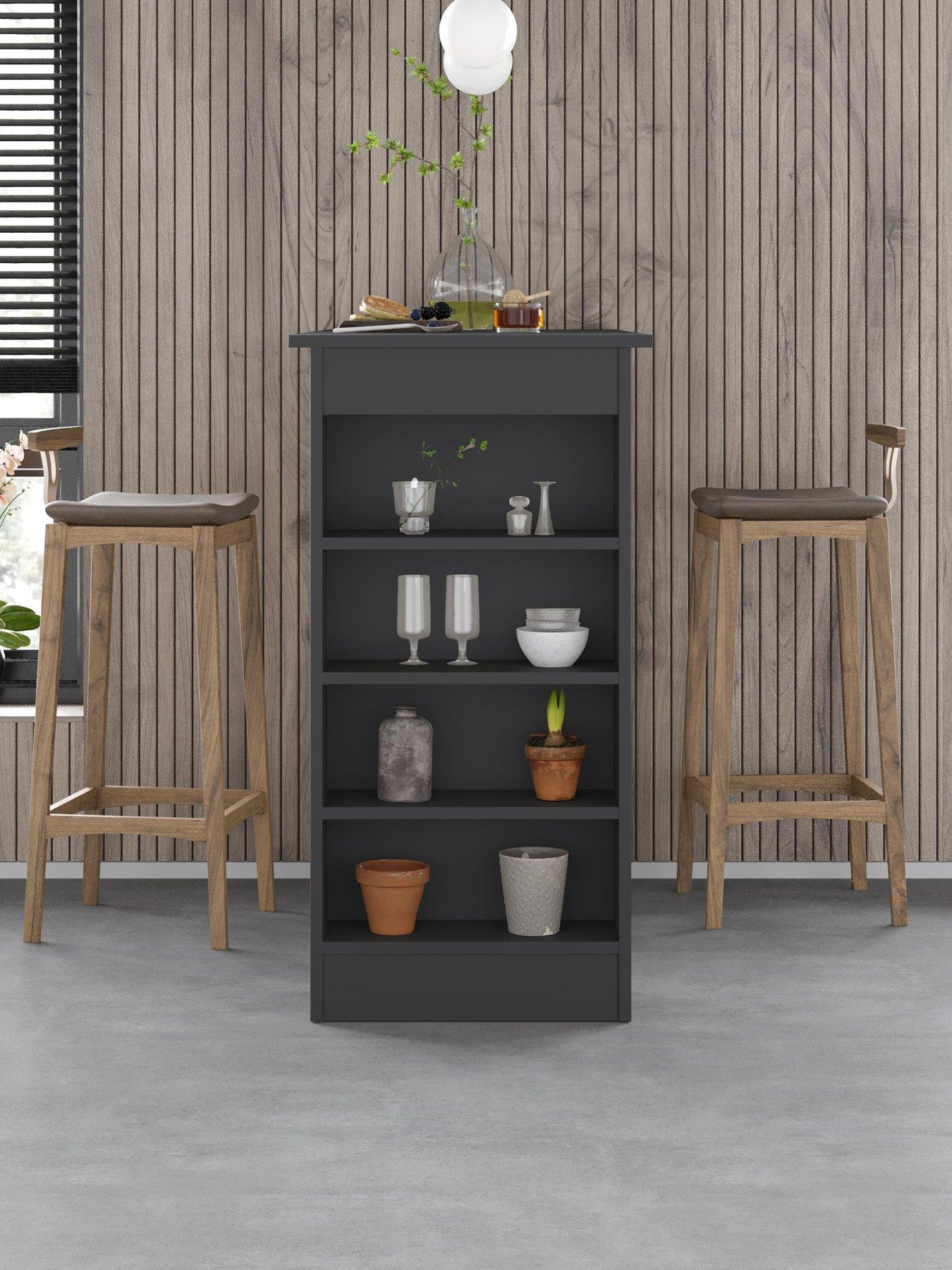 Image 3 of 6 of Decortie Swallow Bar Table - Anthracite