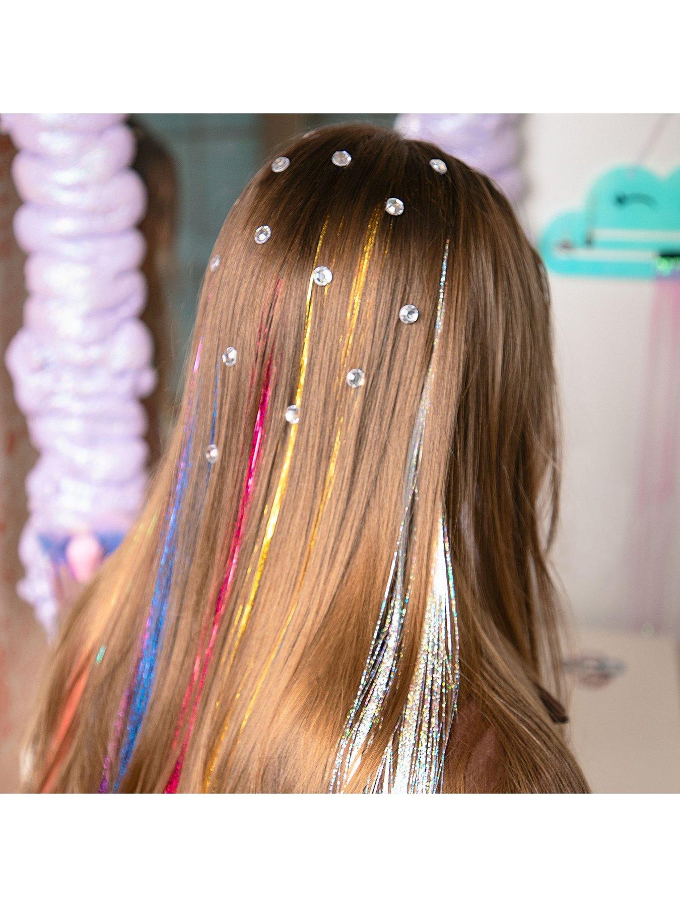 Image 4 of 7 of Fashion Angels Fashion Angels - Shimmer and Style - Tinsel Hair Styling Kit