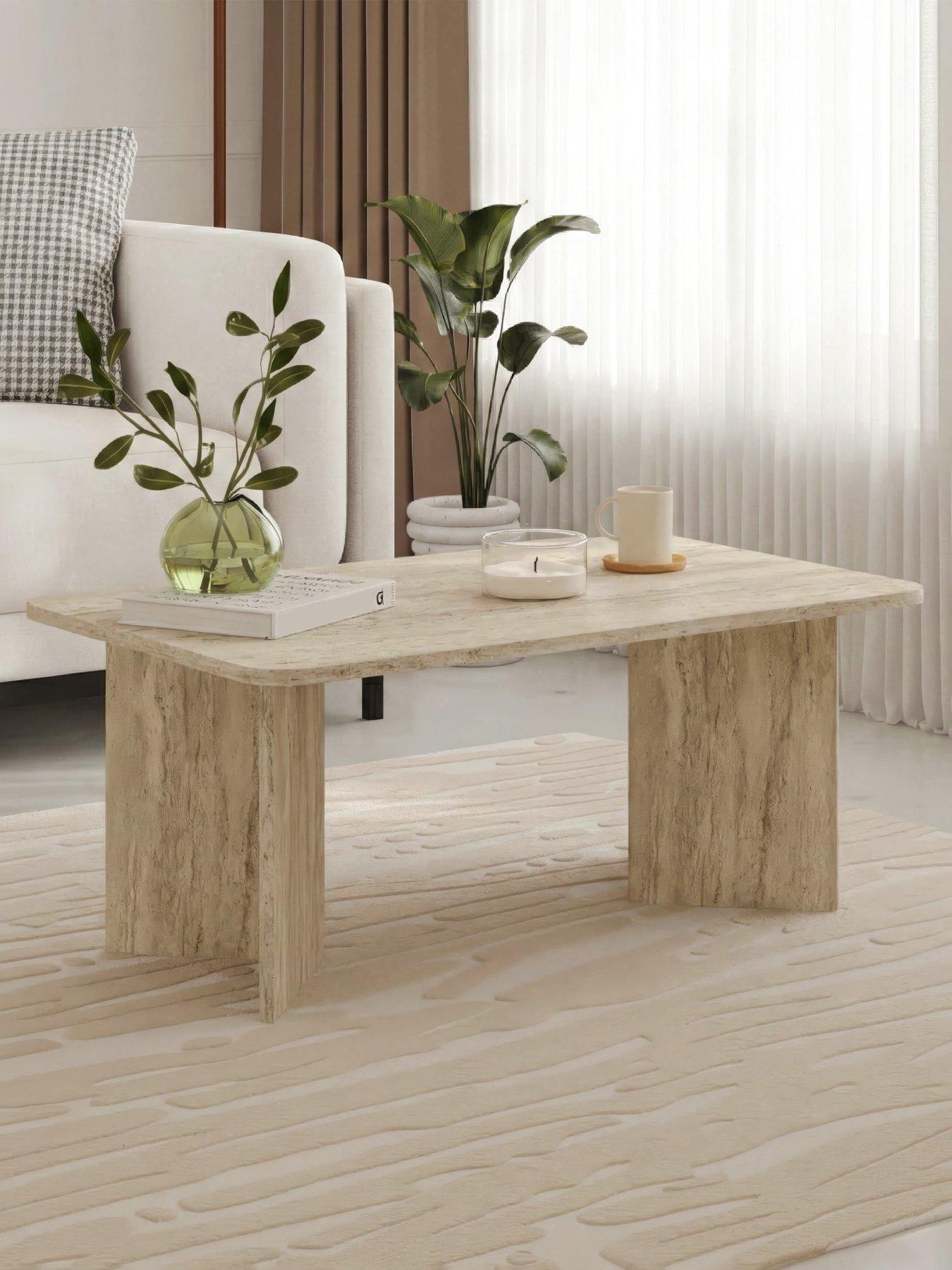 Decortie Sam Coffee Table - Dark Oak