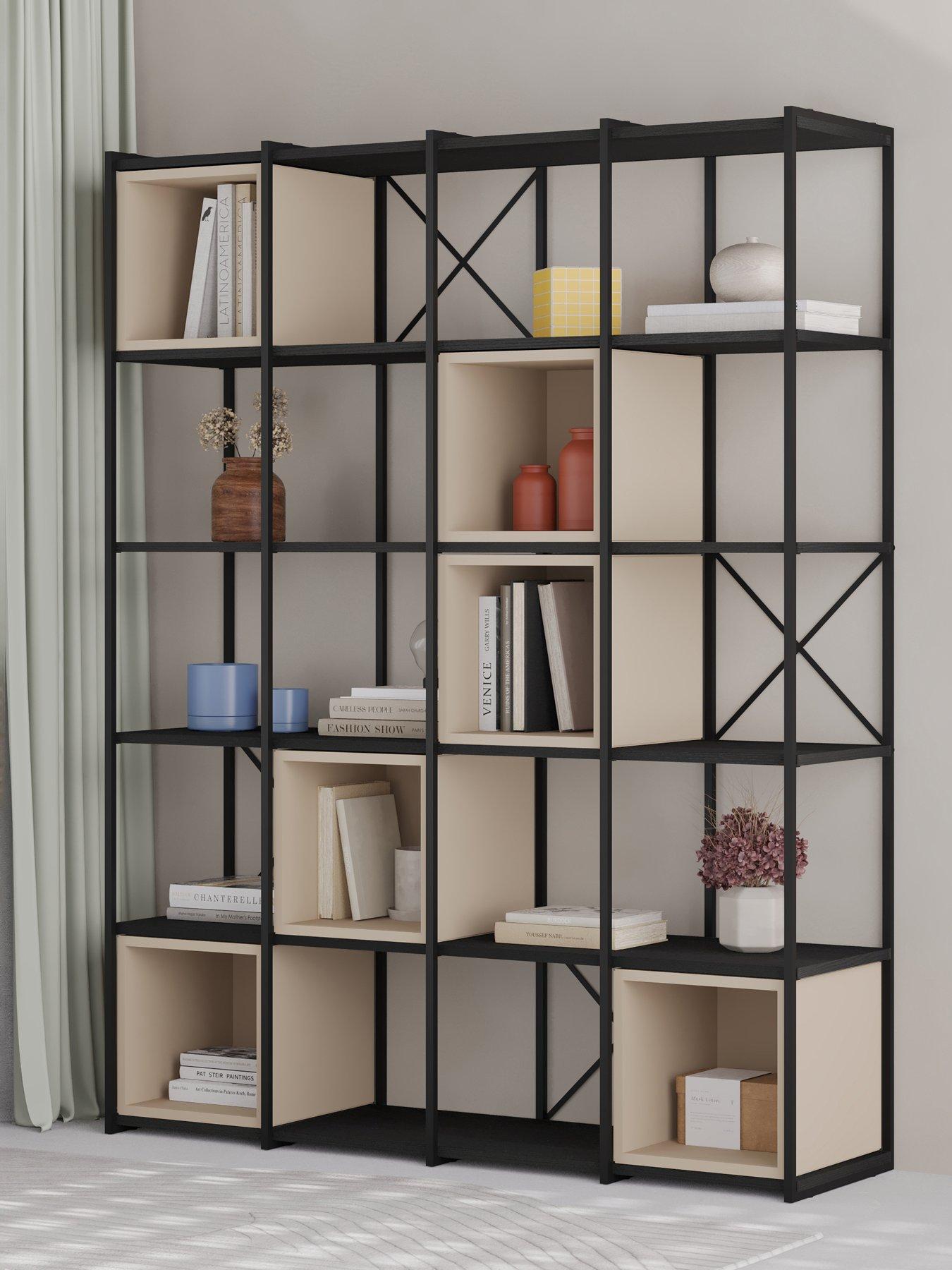 decortie-vale-maxi-bookcase-blackfront