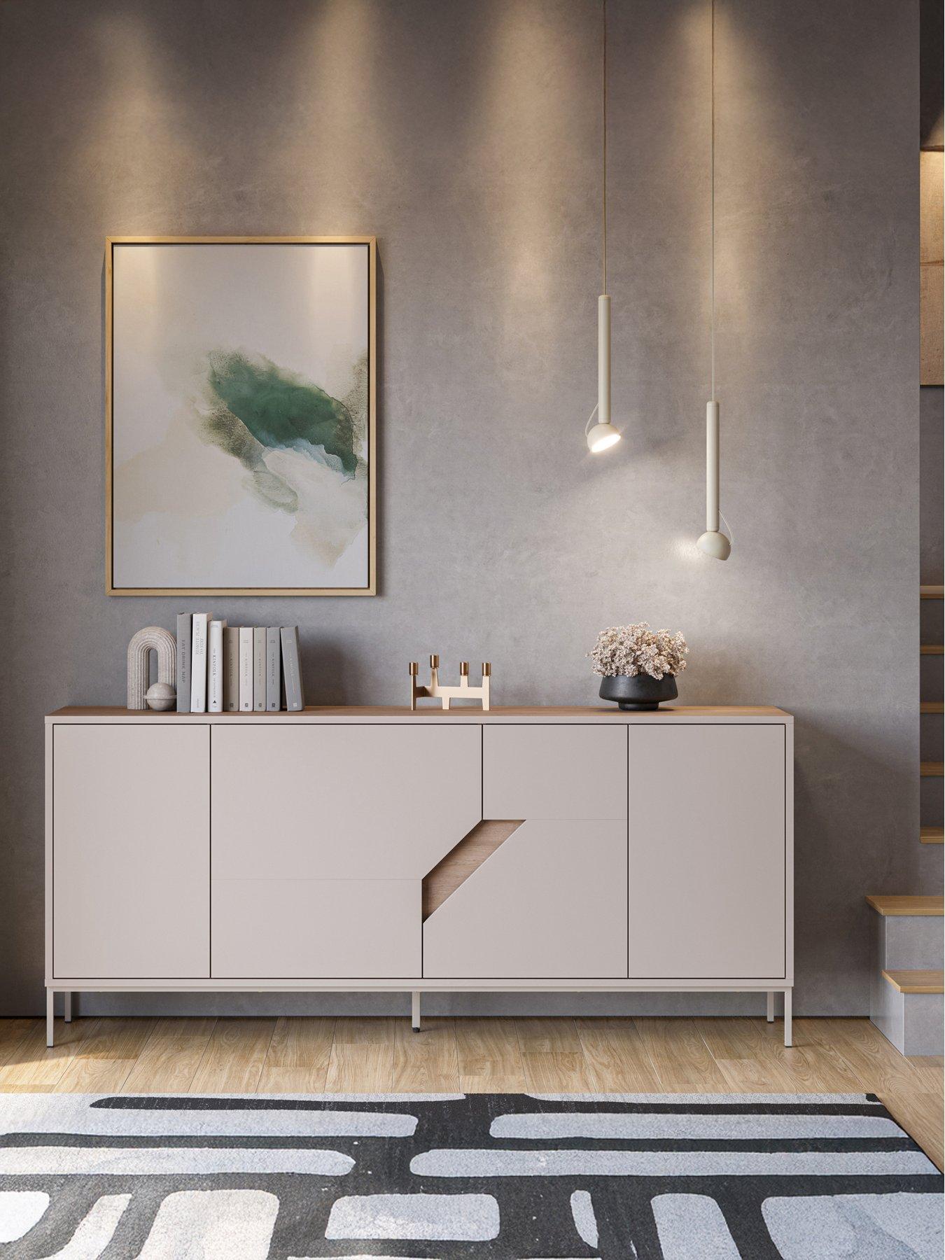 Decortie Vesco Large Sideboard - Sanstone