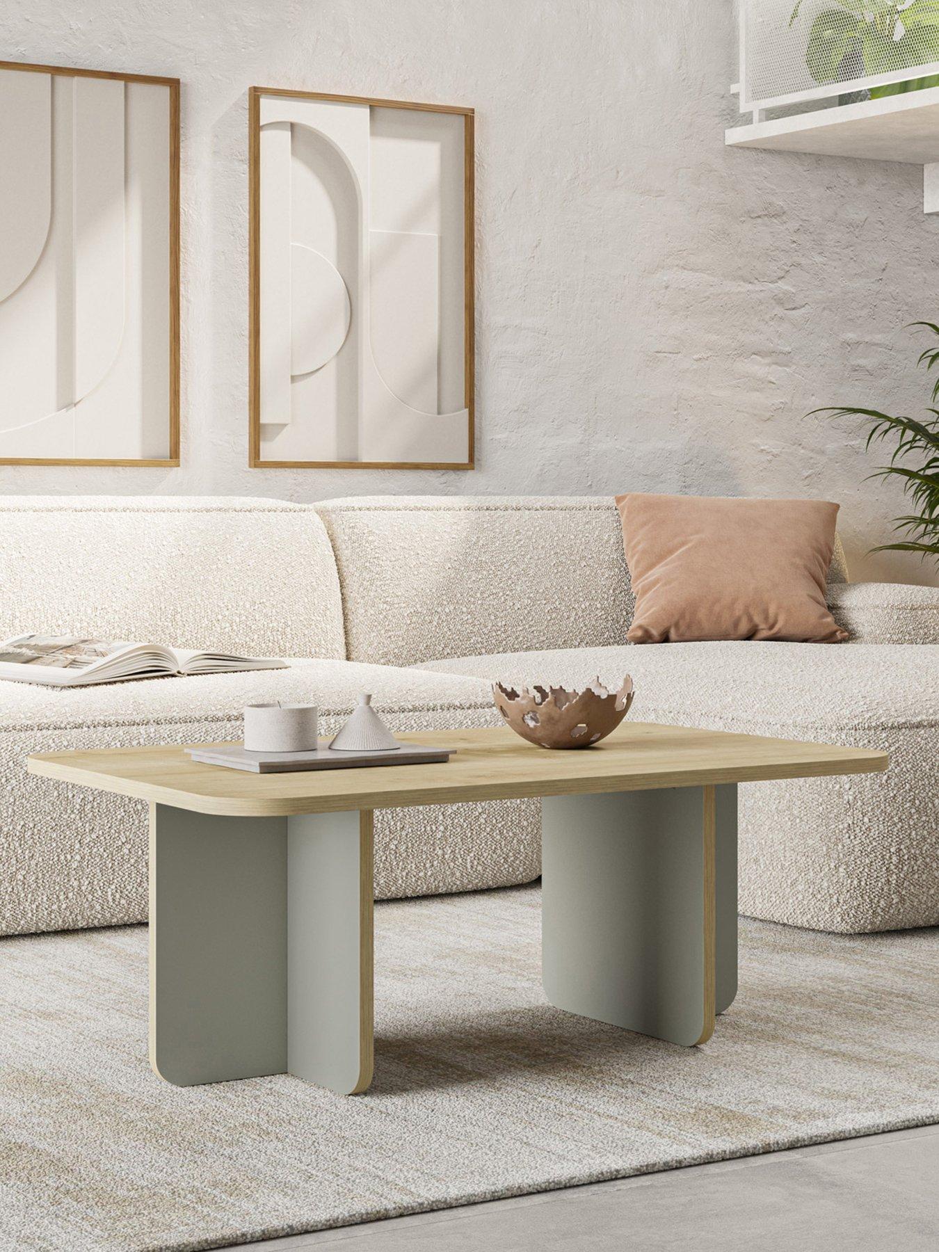 Decortie Hillary Coffee Table - Oak / Sandstone