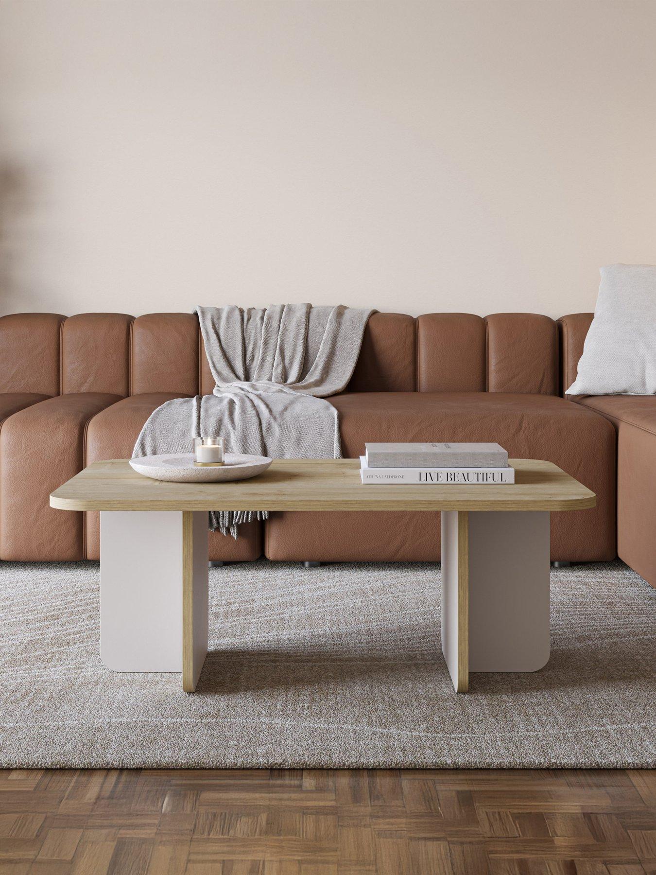 Decortie Hillary Coffee Table - Oak / Sandstone