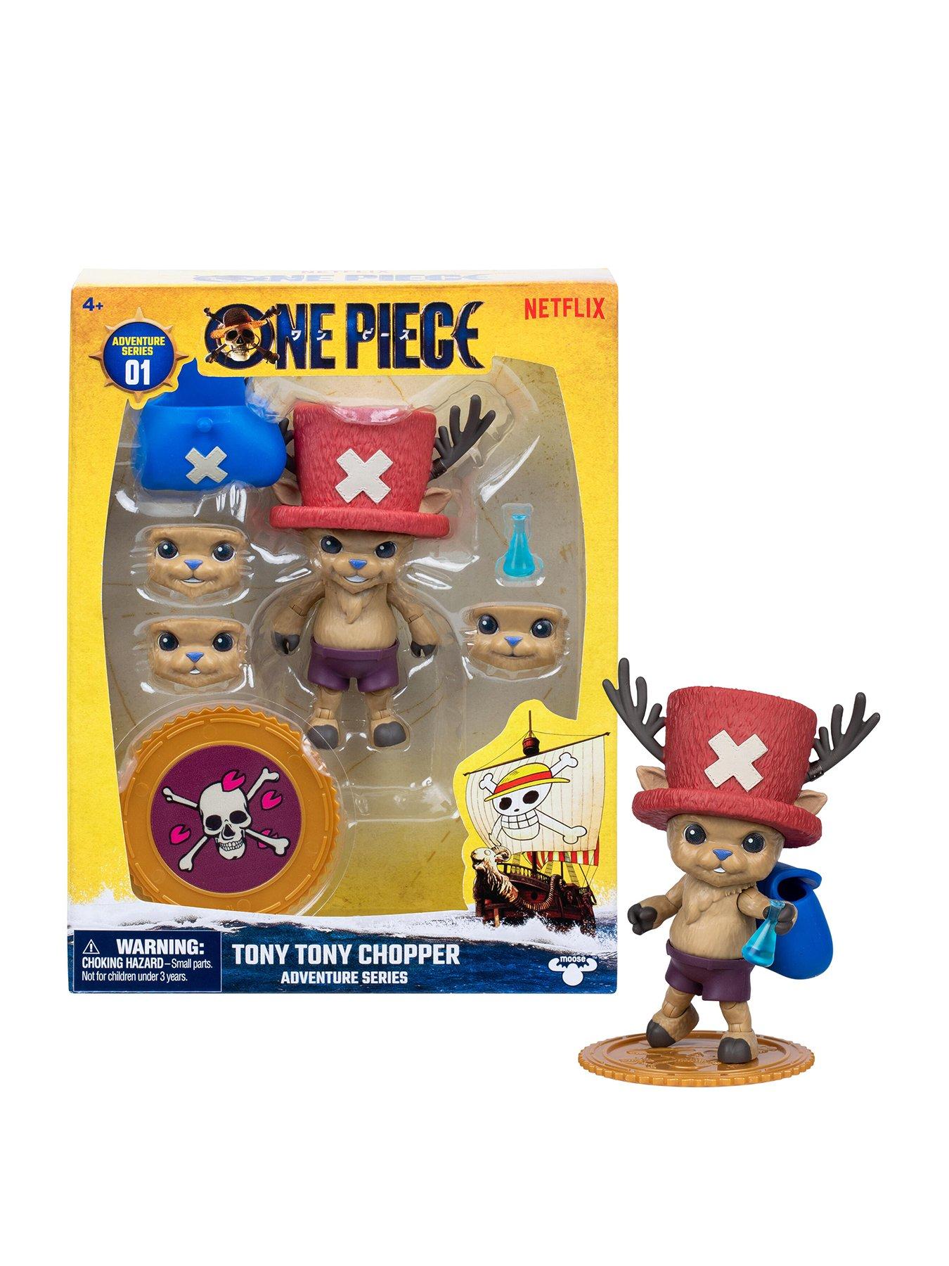 One Piece ONE PIECE TONY TONY CHOPPER ACTION FIGURE WITH 6 ACCESSORIES