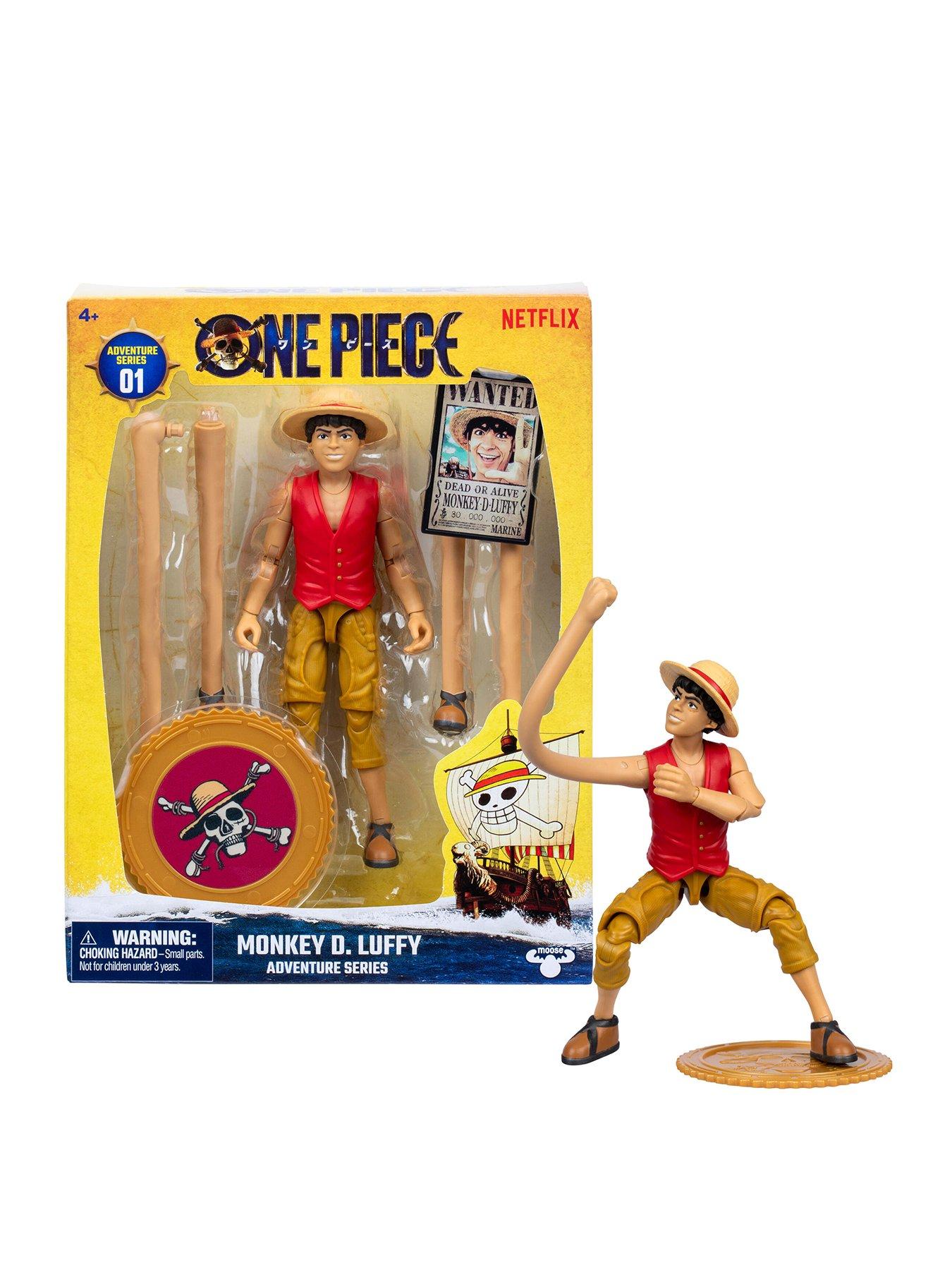 One Piece ONE PIECE MONKEY D. LUFFY ACTION FIGURE WITH 6 ACCESSORIES