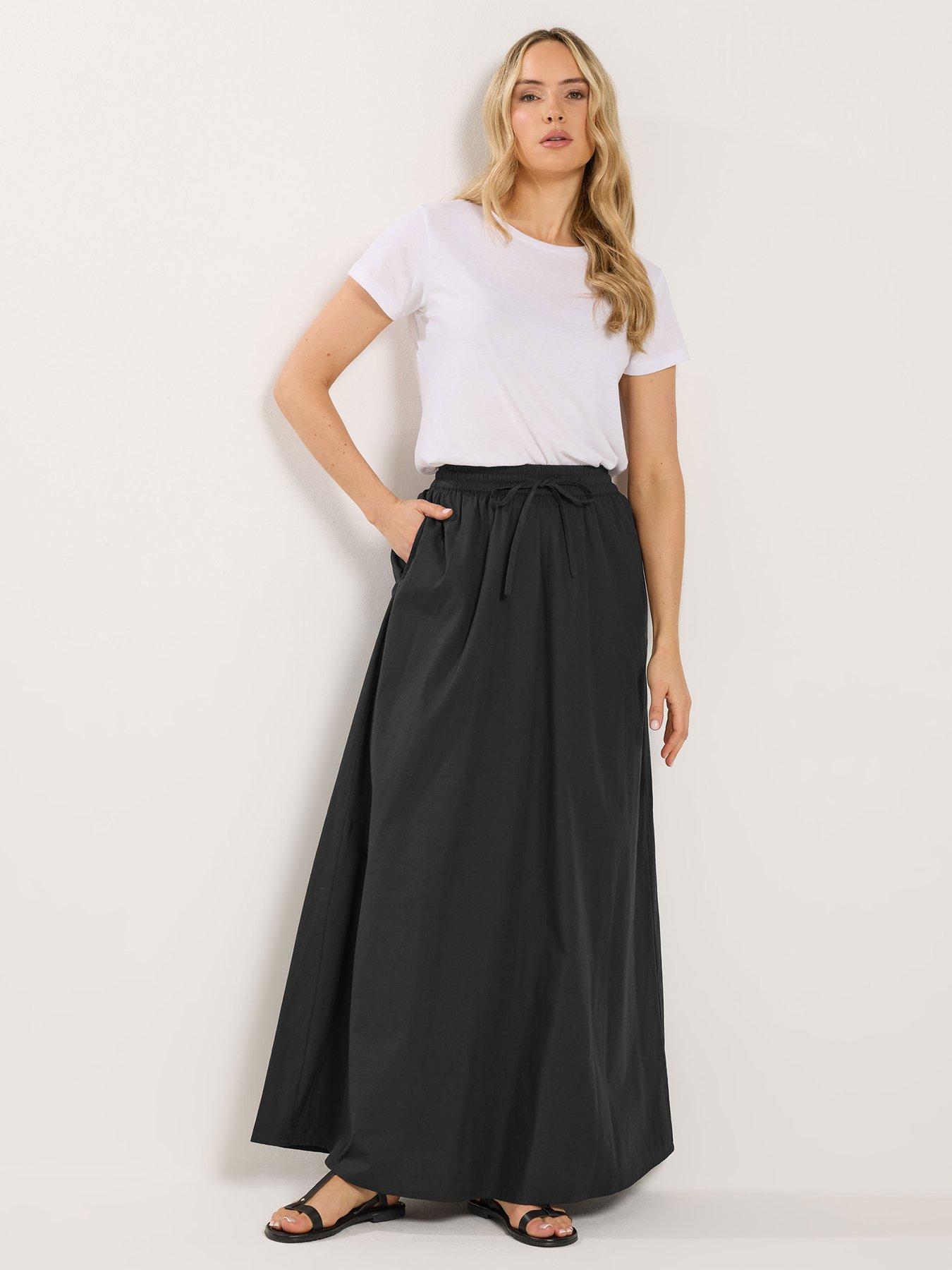Image 3 of 5 of Long Tall Sally Tall Pull On Maxi Skirt