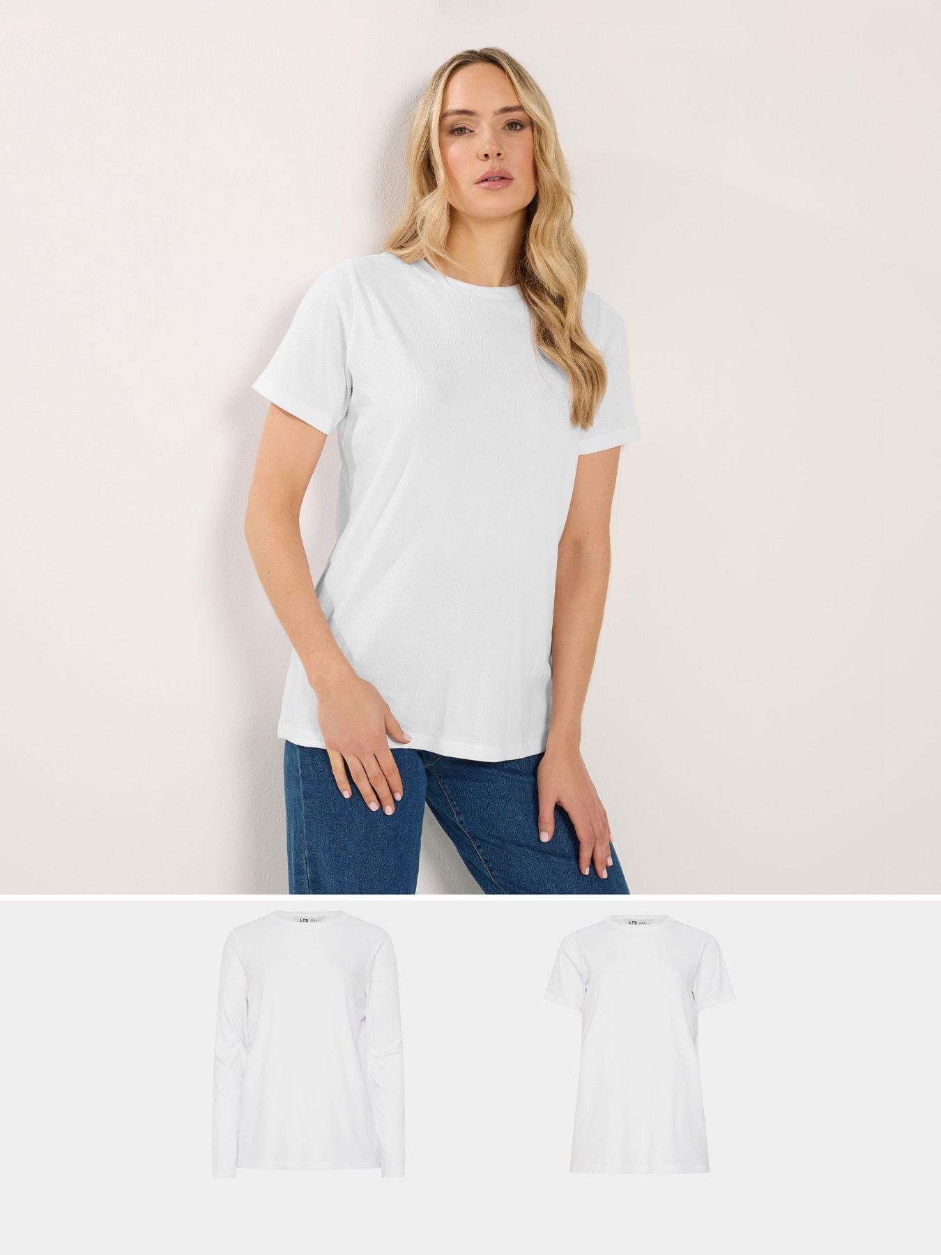 long-tall-sally-2-pack-long-and-short-sleeve-t-shirt-whitefront
