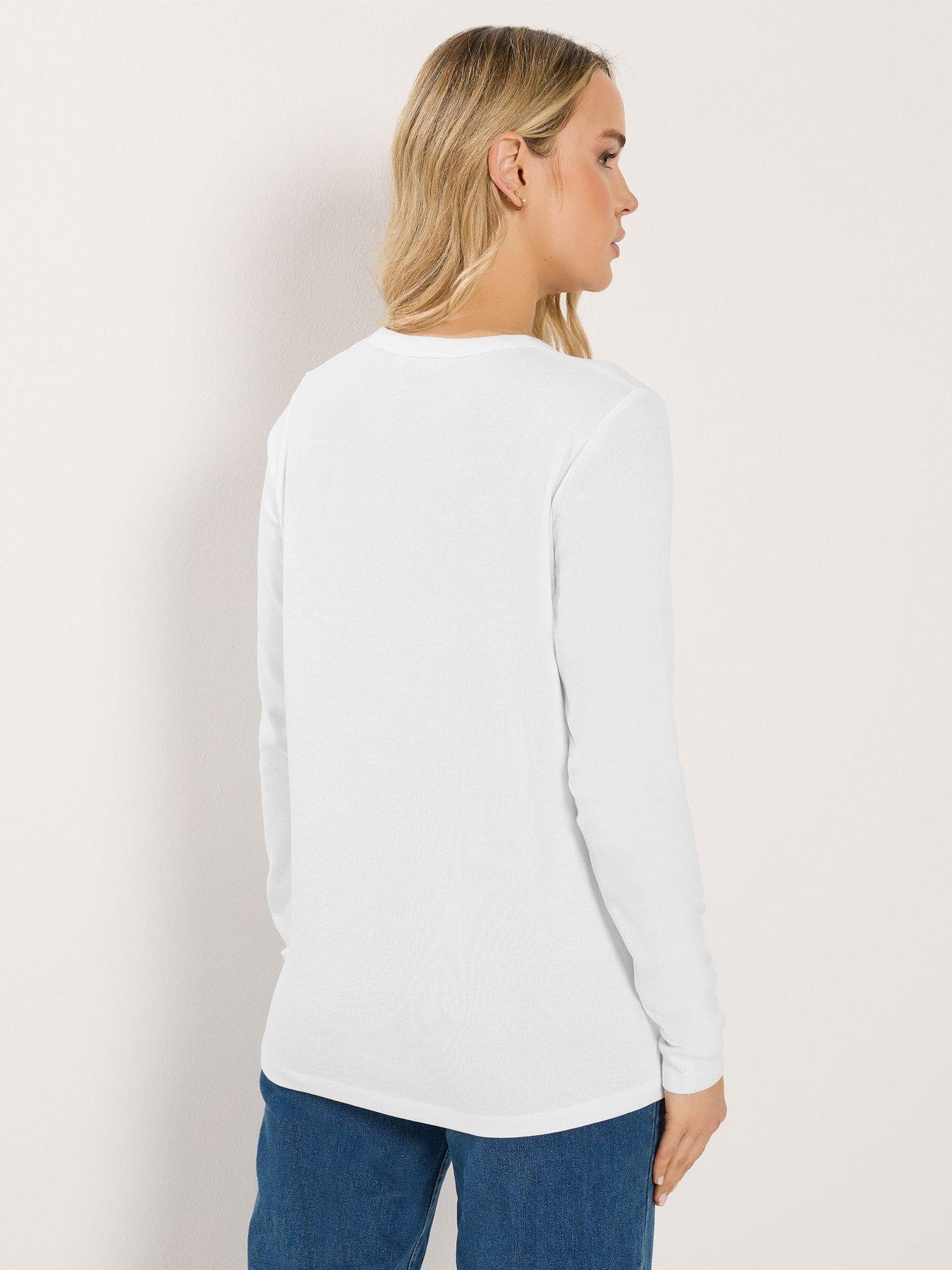 long-tall-sally-2-pack-long-and-short-sleeve-t-shirt-whitestillFront