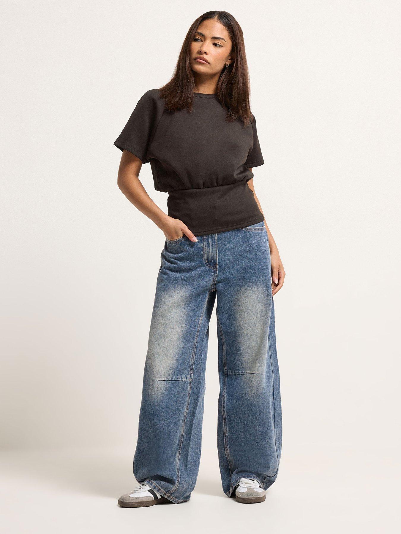 Image 3 of 6 of PixieGirl Petite Balloon Jean