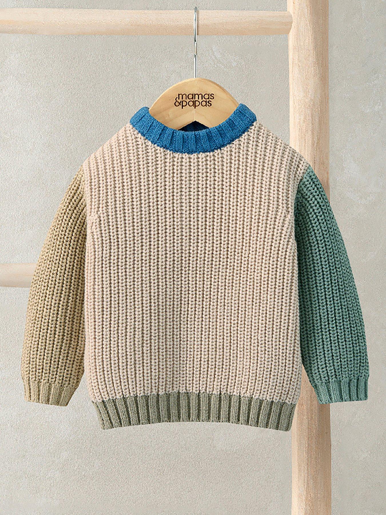 mamas-papas-baby-boys-colour-block-jumper-multistillFront
