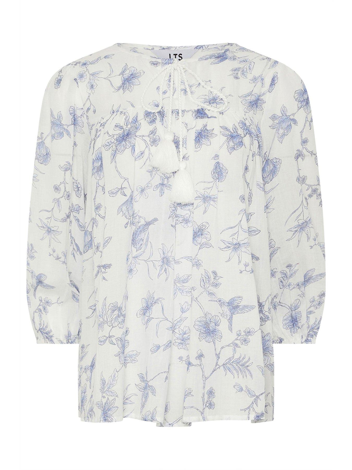 long-tall-sally-floral-tassel-tie-blouse-bluedetail