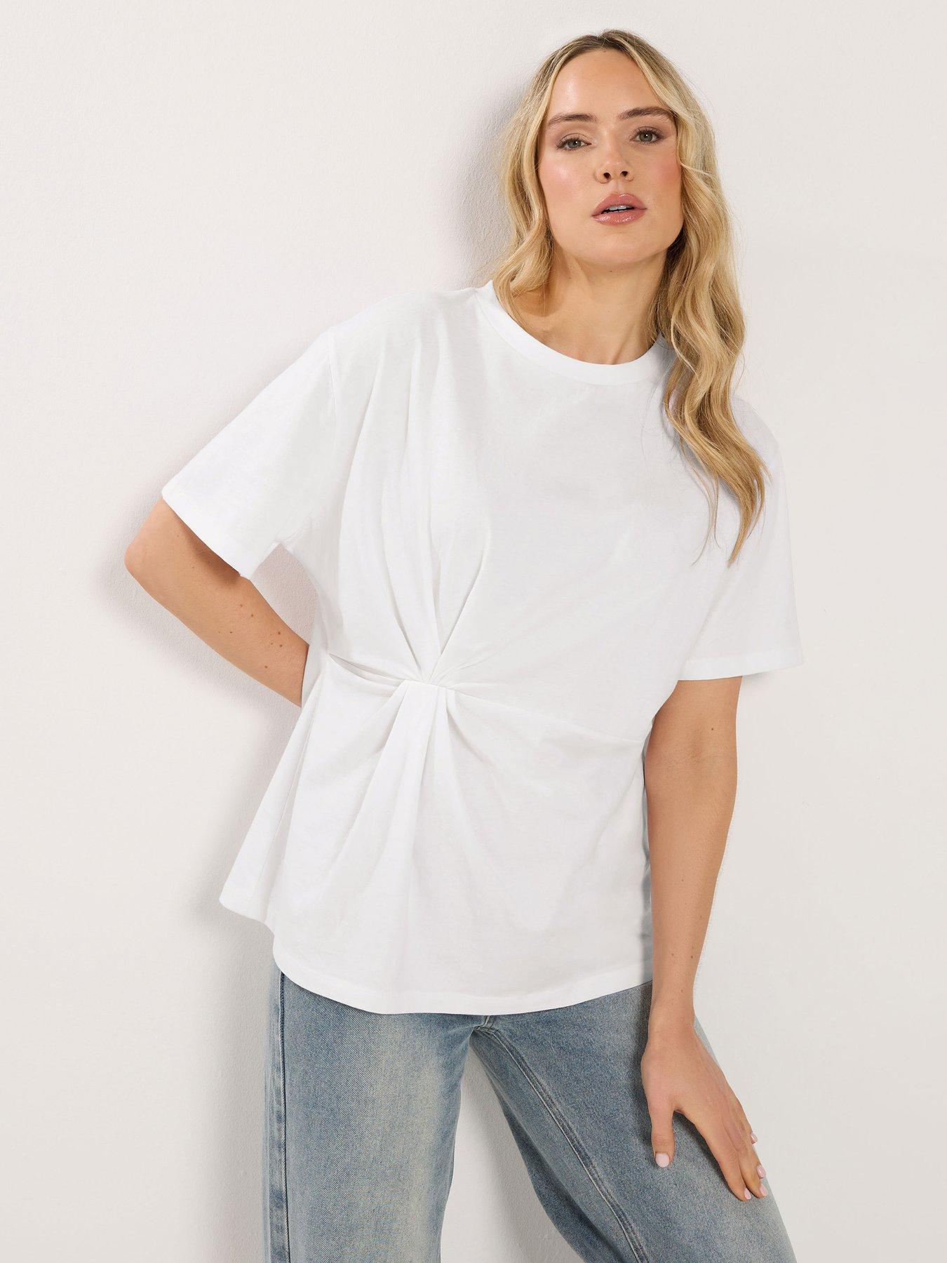 long-tall-sally-twist-front-t-shirt-whitefront