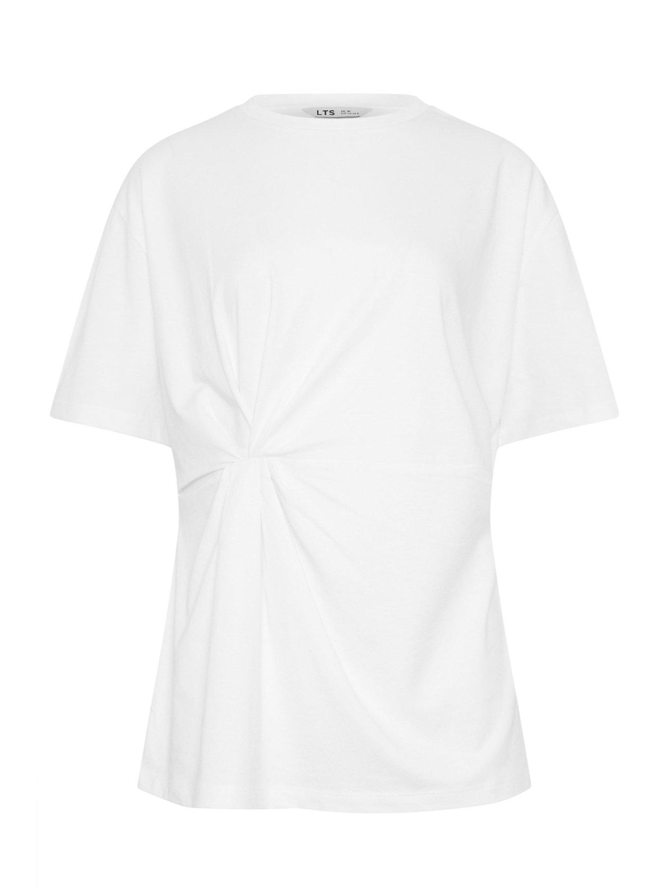 long-tall-sally-twist-front-t-shirt-whitedetail