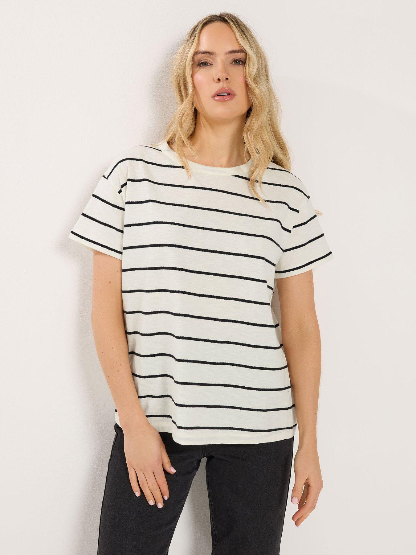long-tall-sally-zig-zag-stripe-t-shirt-whitefront