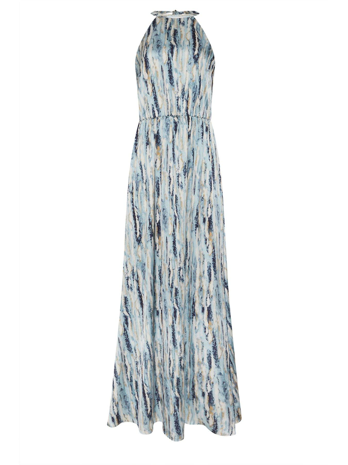 long-tall-sally-abstract-satin-halter-dress-bluedetail