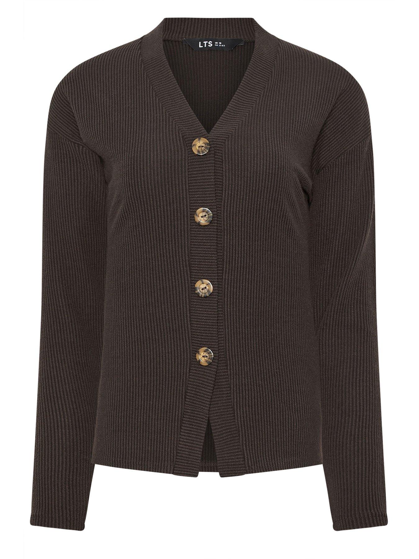 long-tall-sally-button-front-top-browndetail