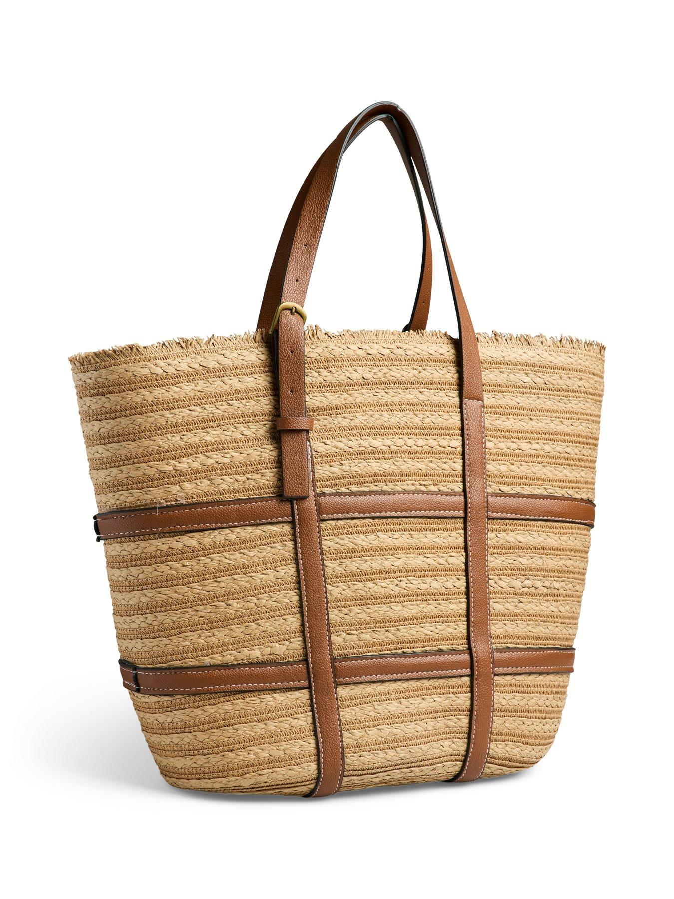 Image 2 of 2 of PIECES Pckirstine Shopper Bag - Beige