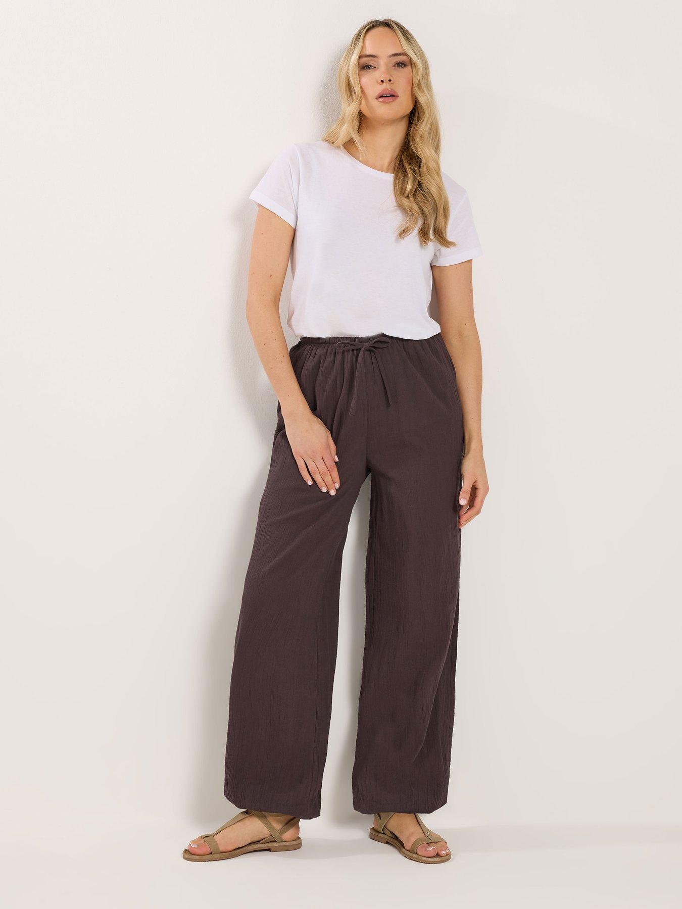 long-tall-sally-gathered-hem-trouser-36-brownback