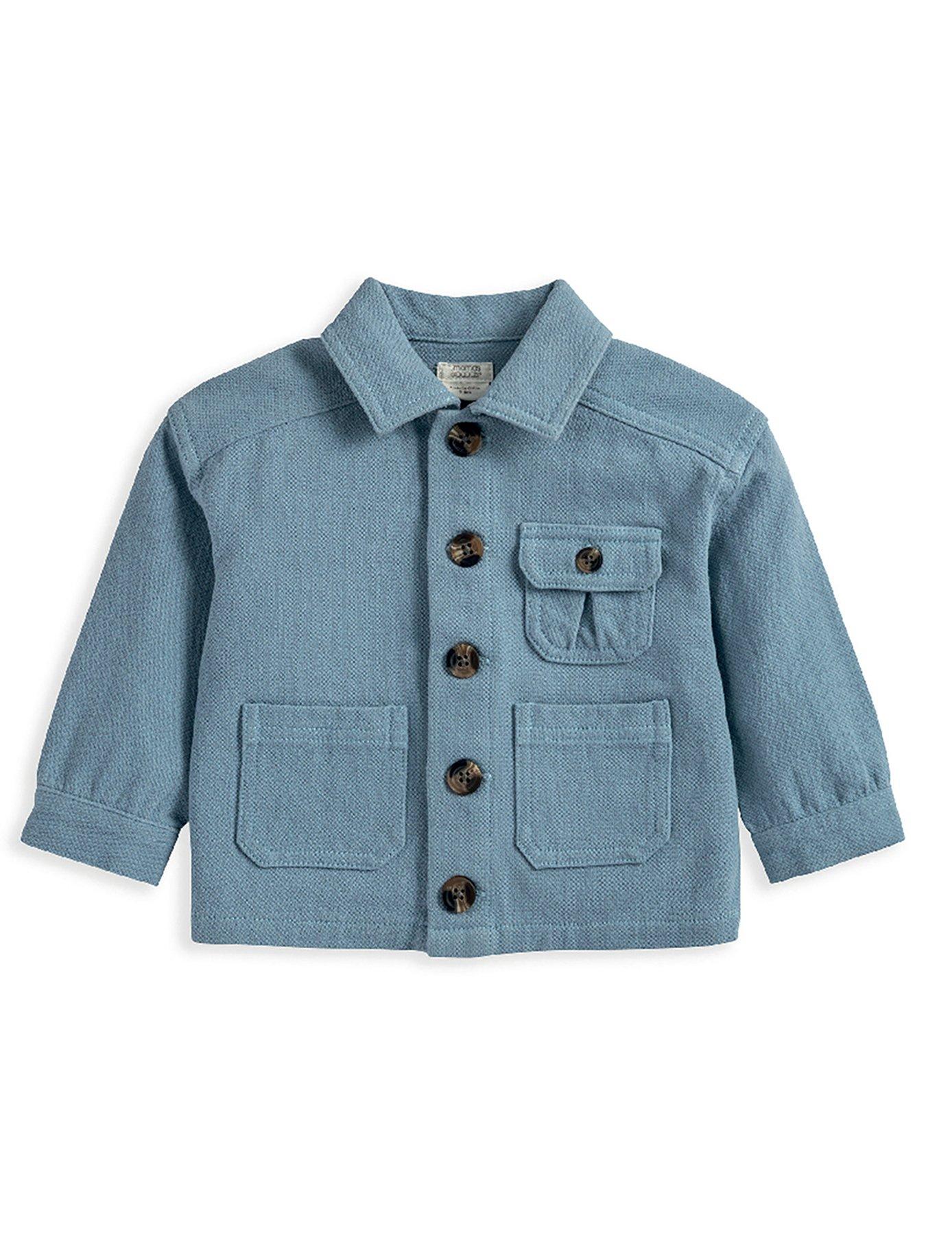 mamas-papas-baby-boys-smart-jacket-bluefront