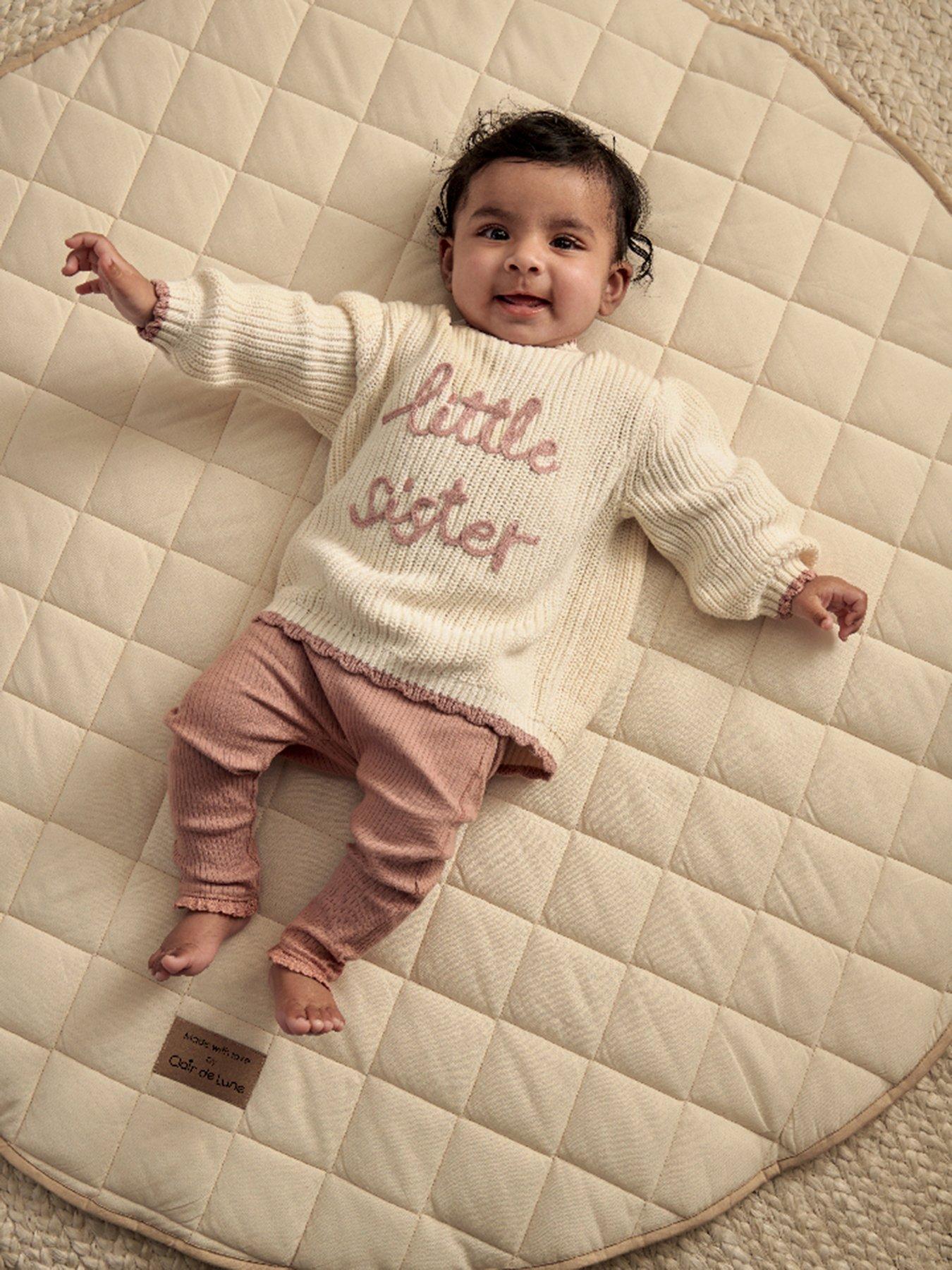 Mamas & Papas Baby Girls Little Sister Jumper - Pink